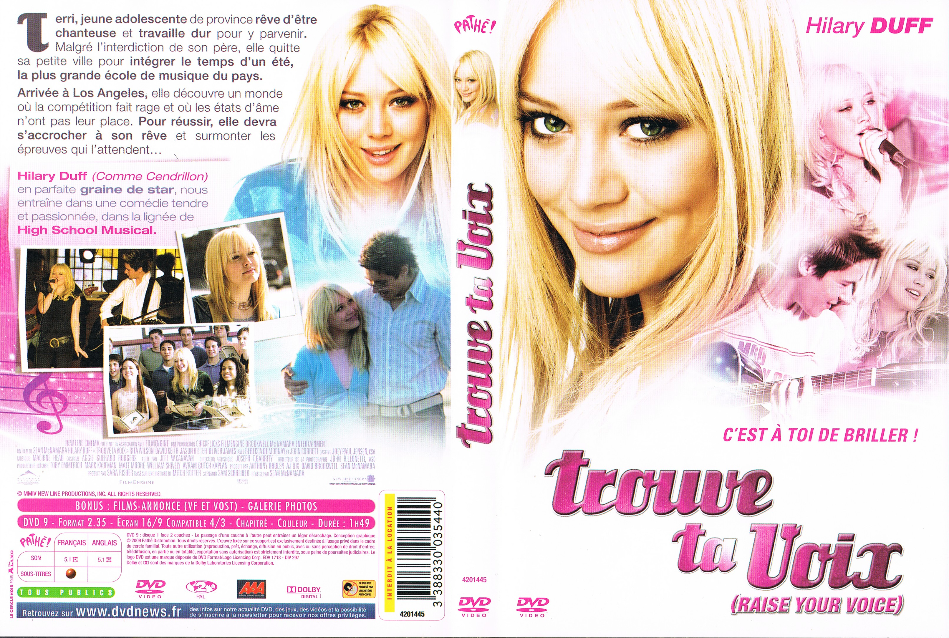 Jaquette DVD Trouve ta voix v2