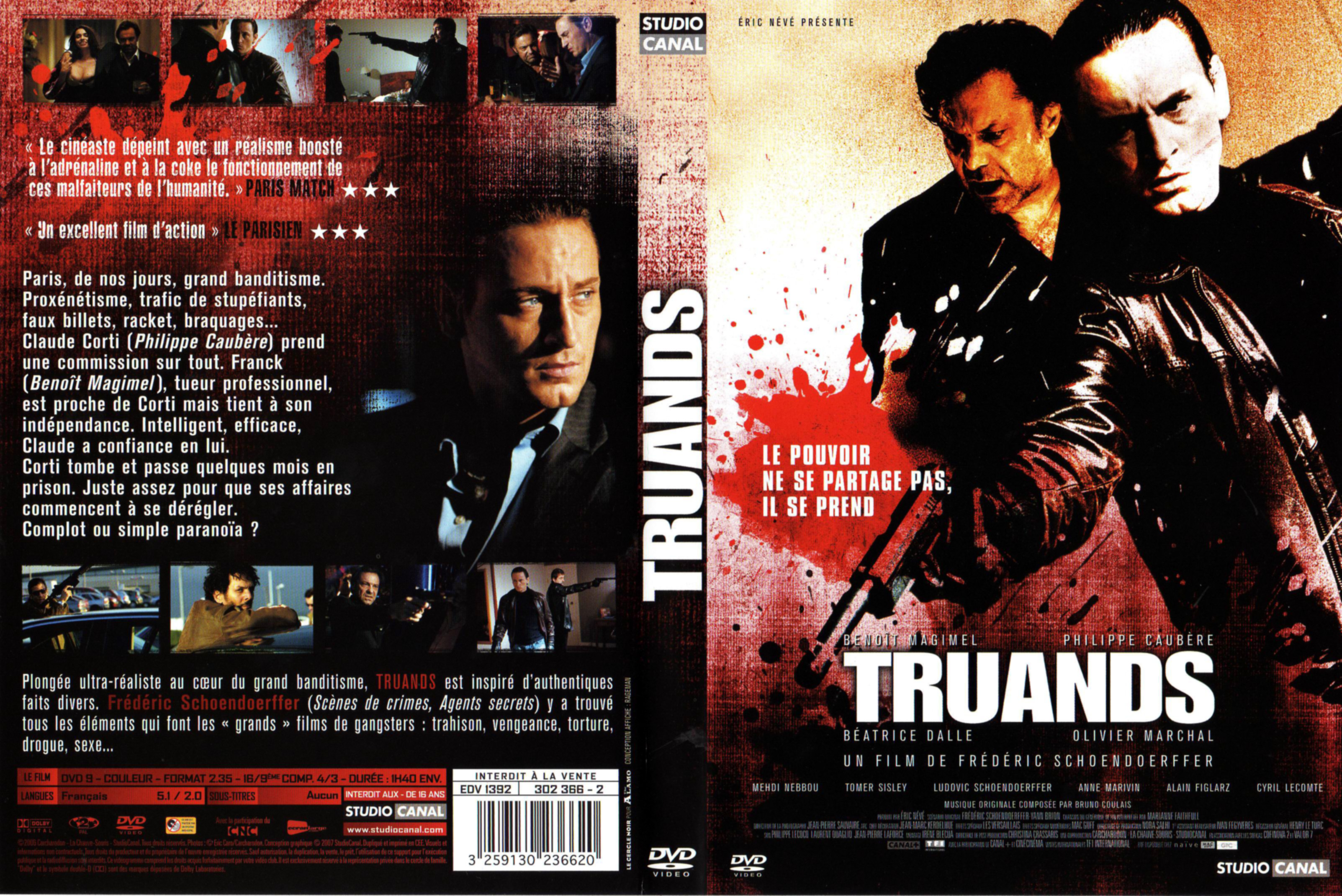 Jaquette DVD Truands