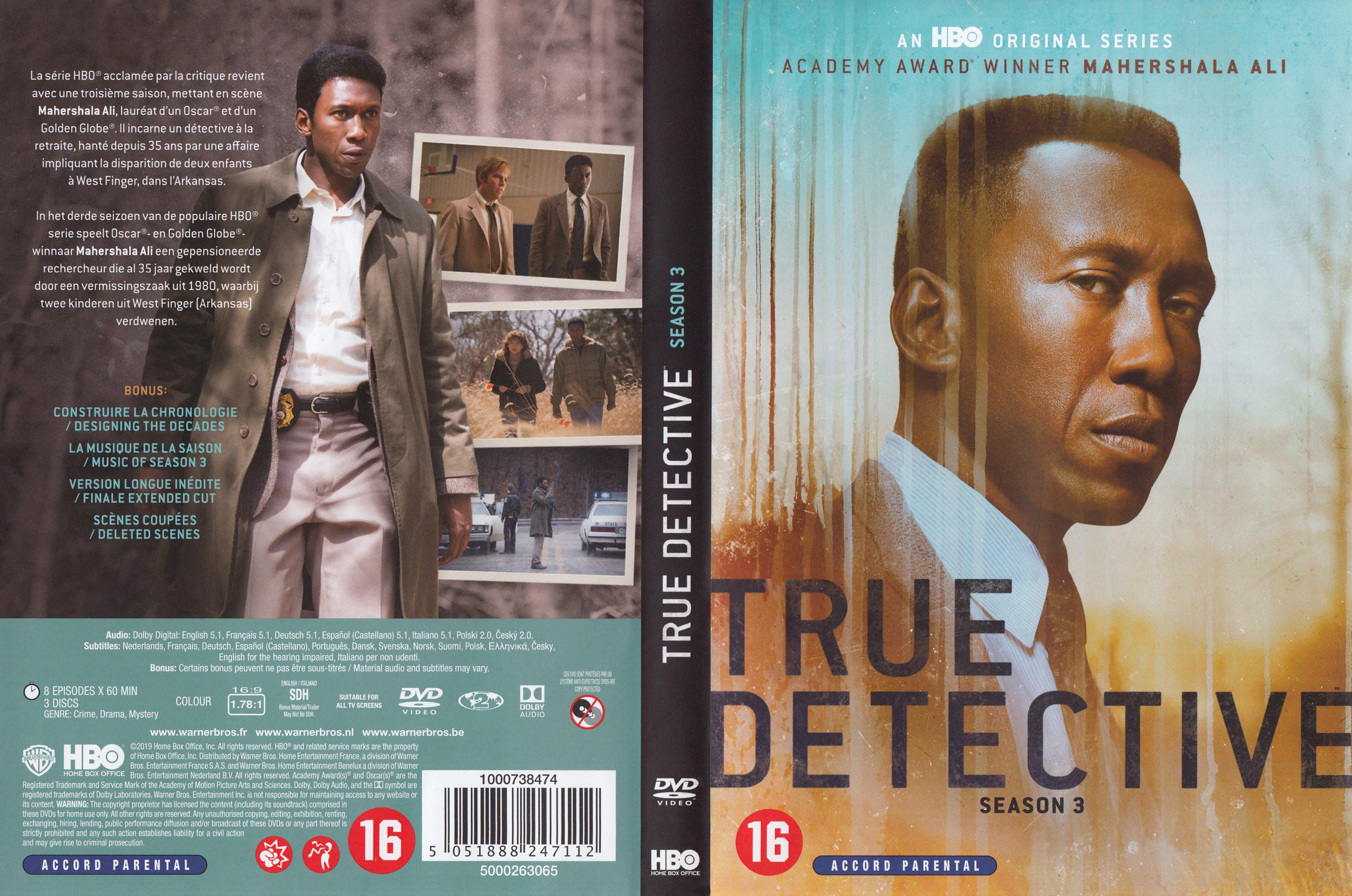 Jaquette DVD True Detective Saison 3