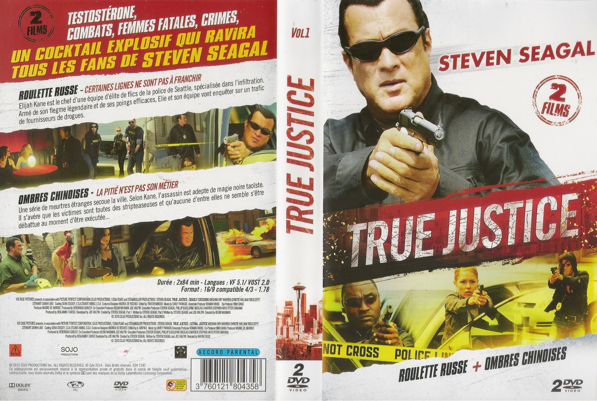 Jaquette DVD True Justice vol 01