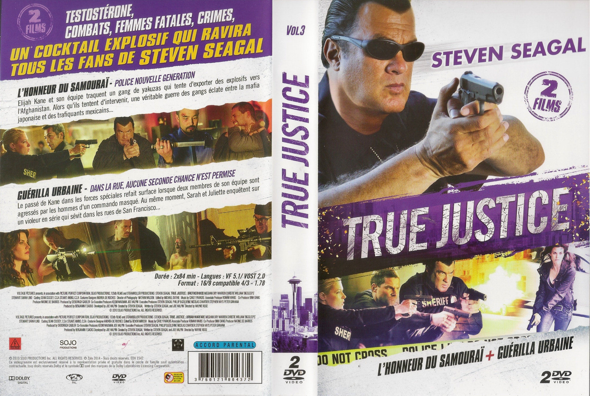 Jaquette DVD True Justice vol 03