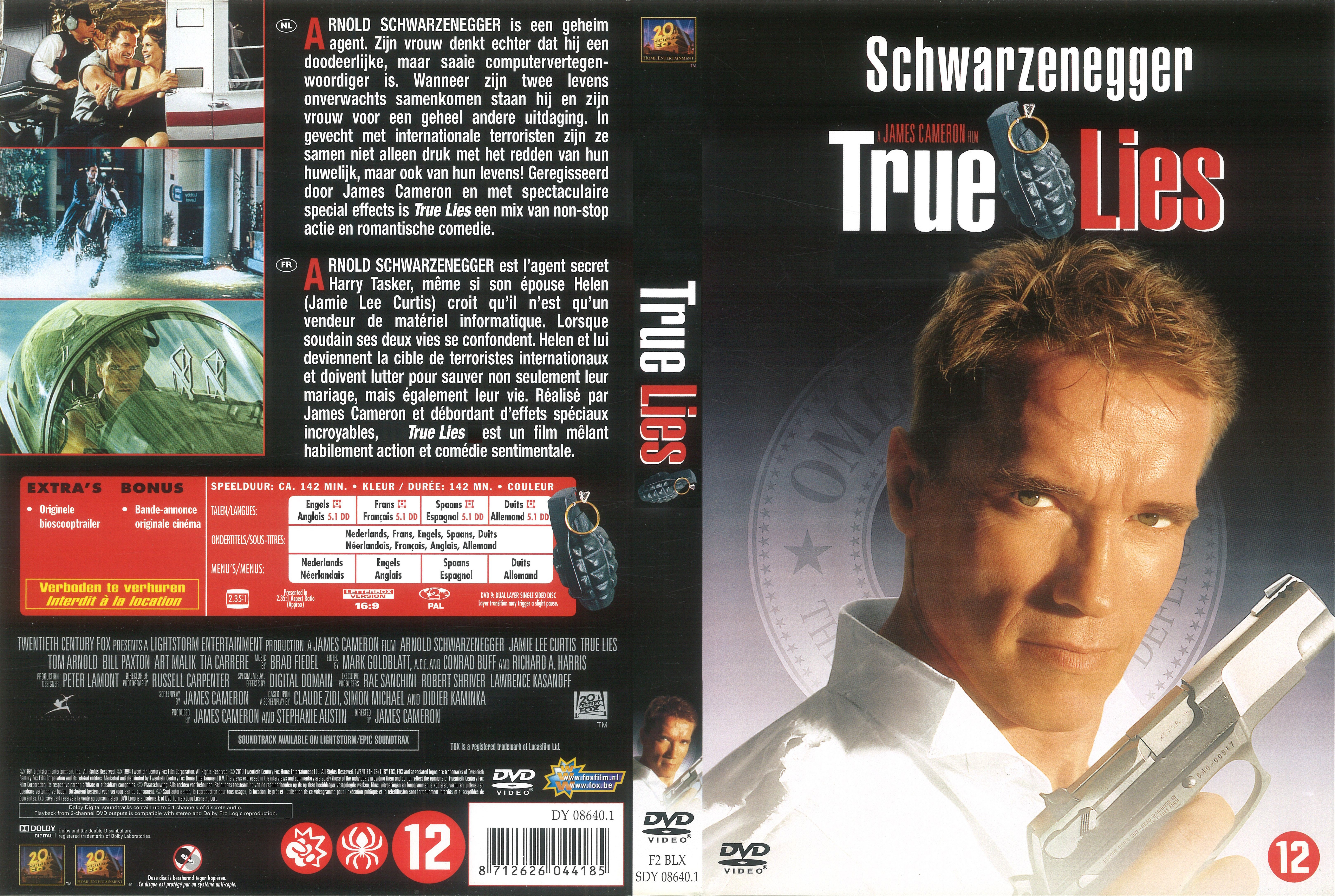 Jaquette DVD True Lies v3