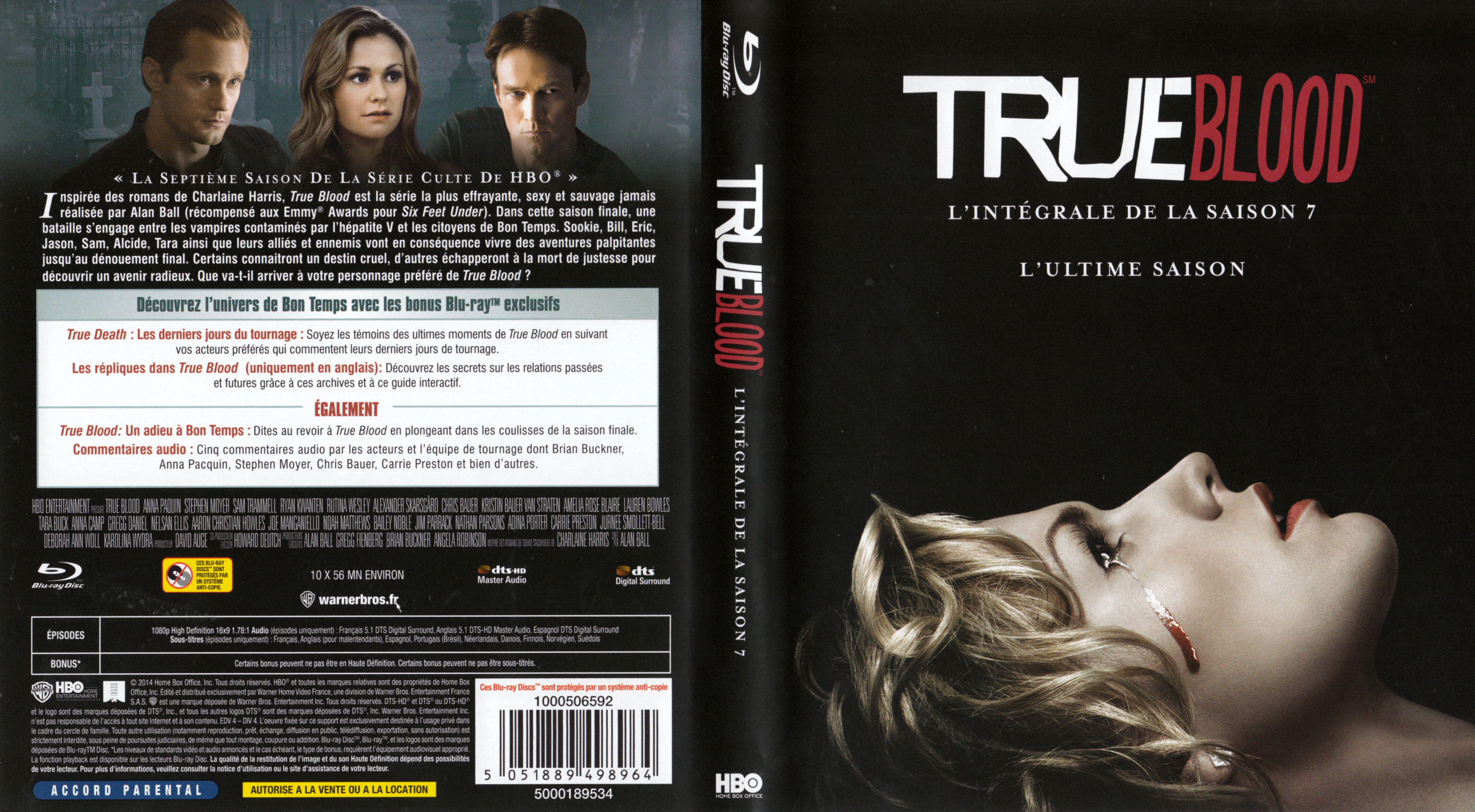 Jaquette DVD True blood saison 7 (BLU-RAY)