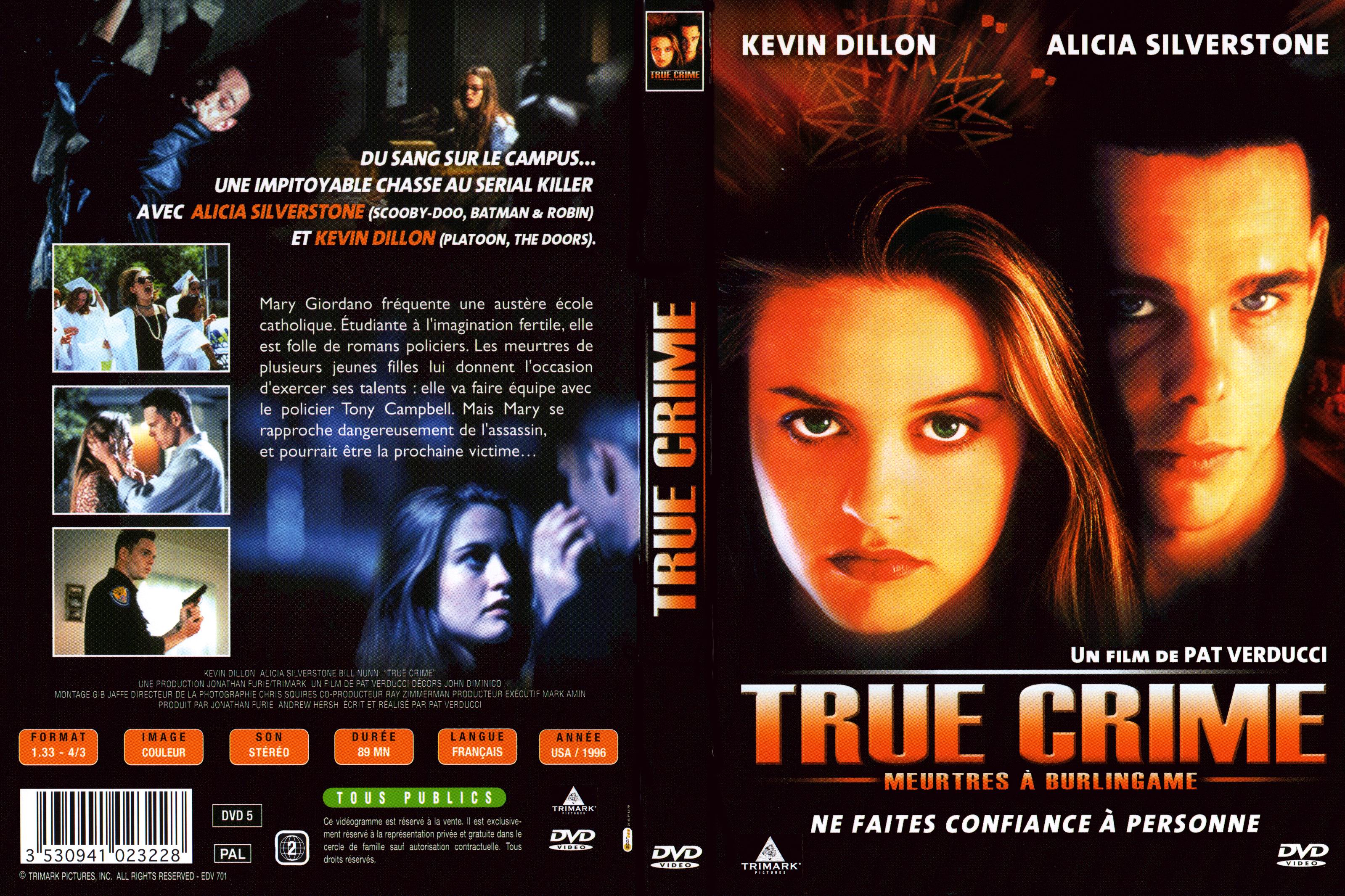 Jaquette DVD True crime