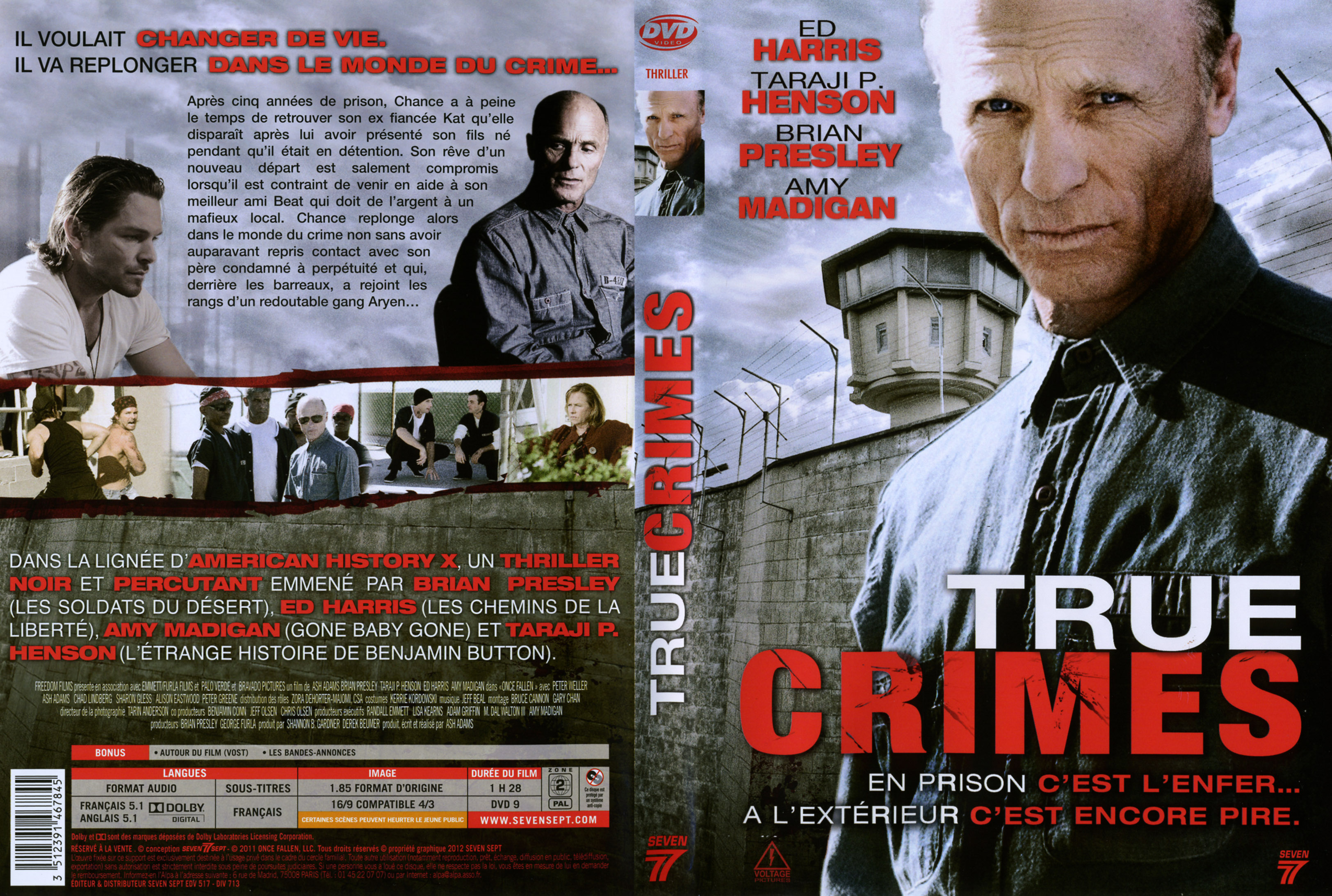 Jaquette DVD True crimes