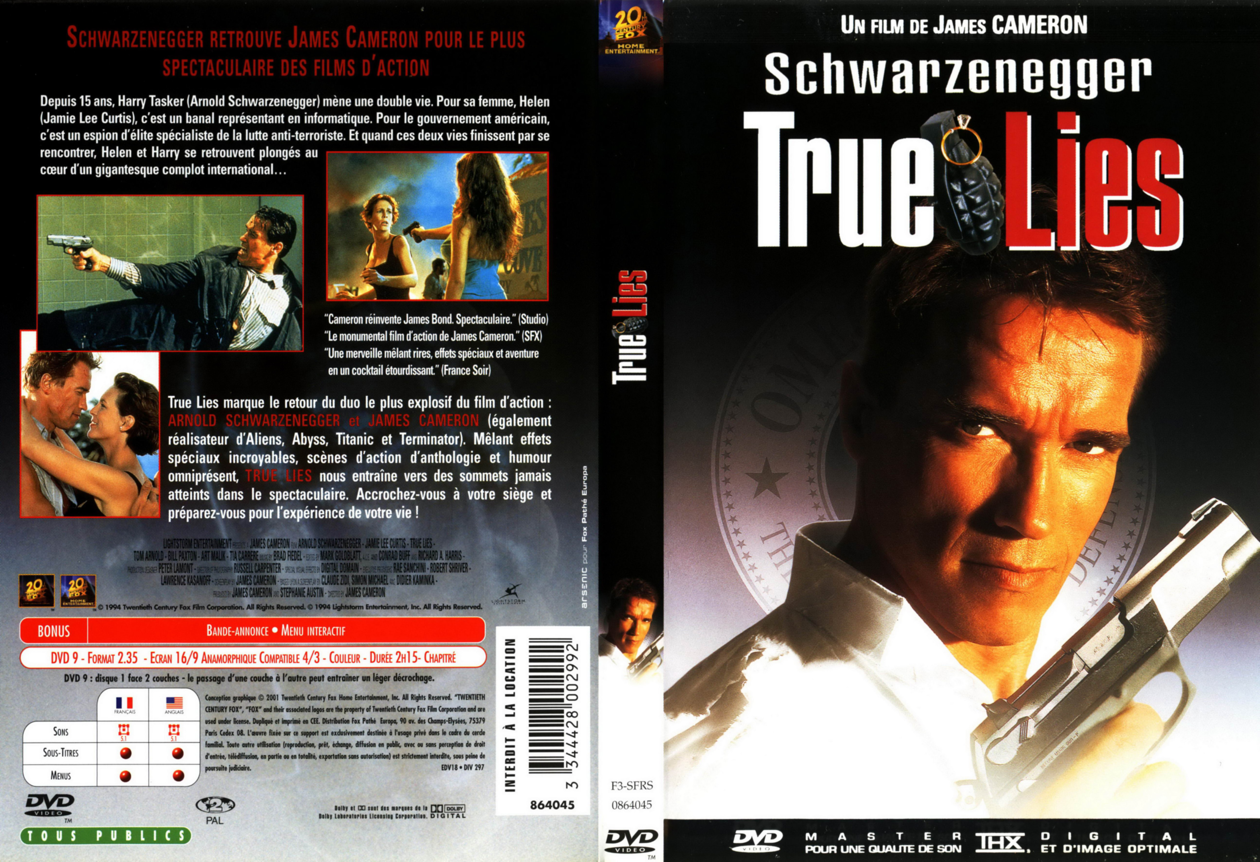 Jaquette DVD True lies