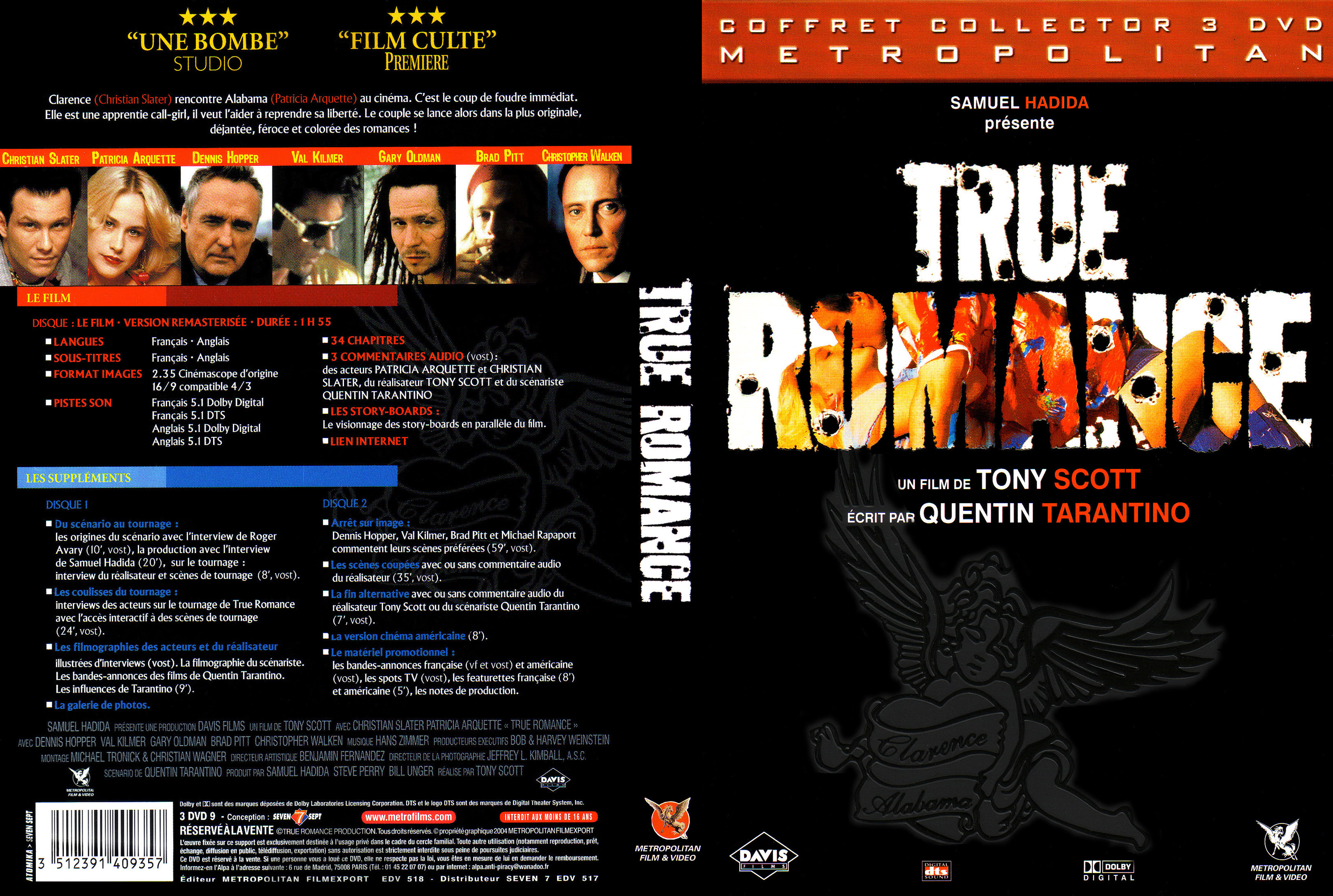 Jaquette DVD True romance v3