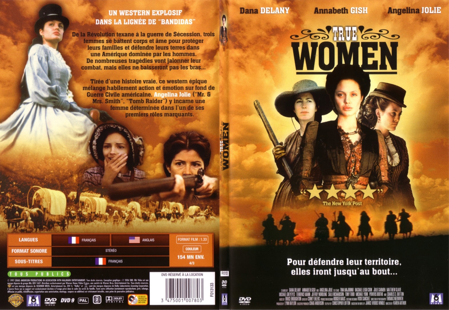 Jaquette DVD True women - SLIM