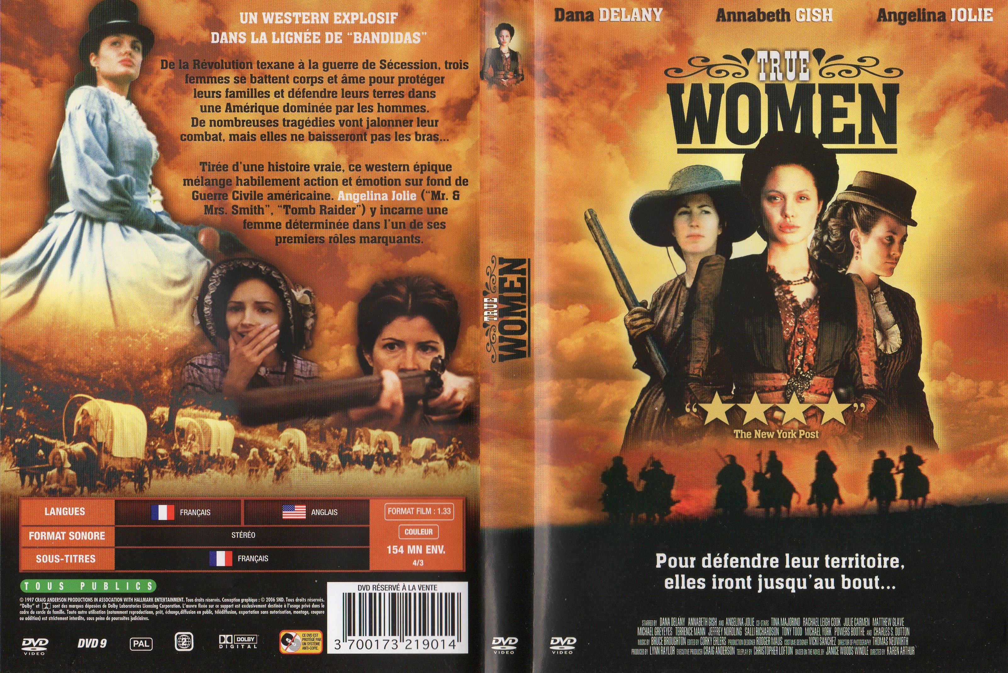 Jaquette DVD True women v2