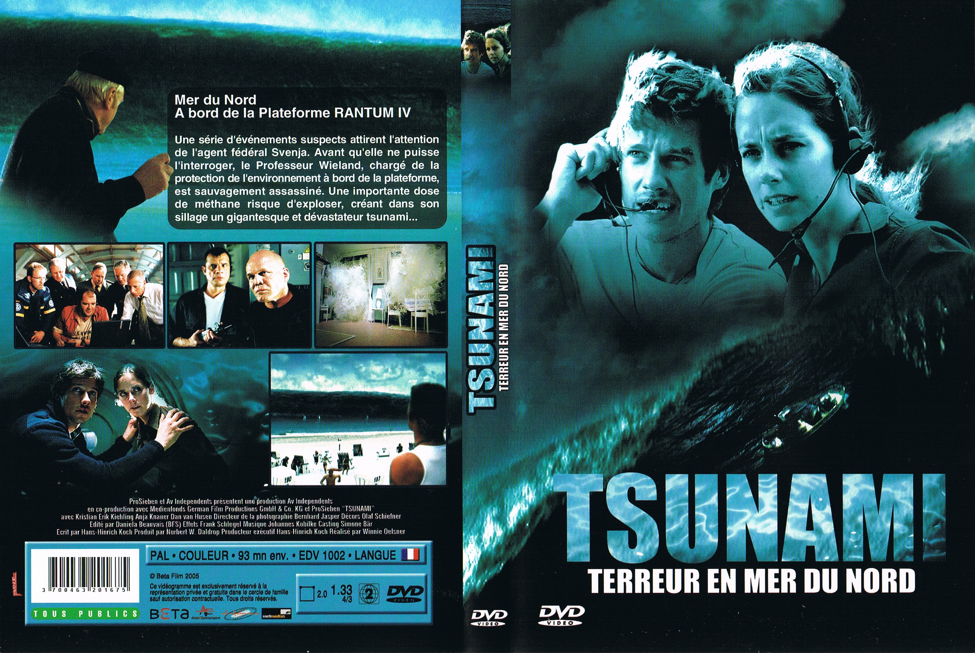 Jaquette DVD Tsunami - Terreur En Mer Du Nord