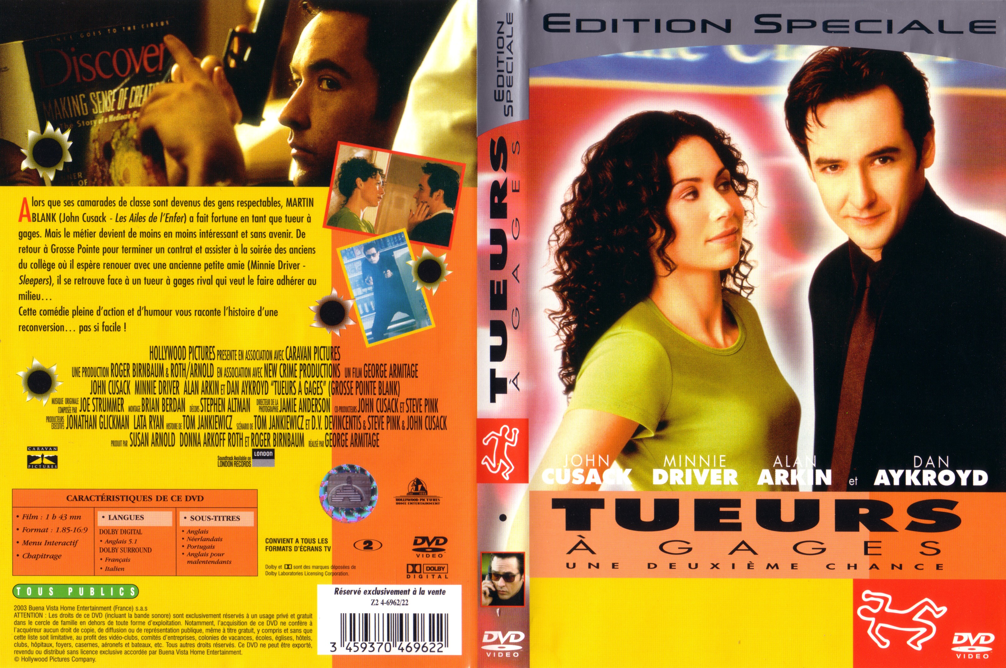 Jaquette DVD Tueurs  gages v2