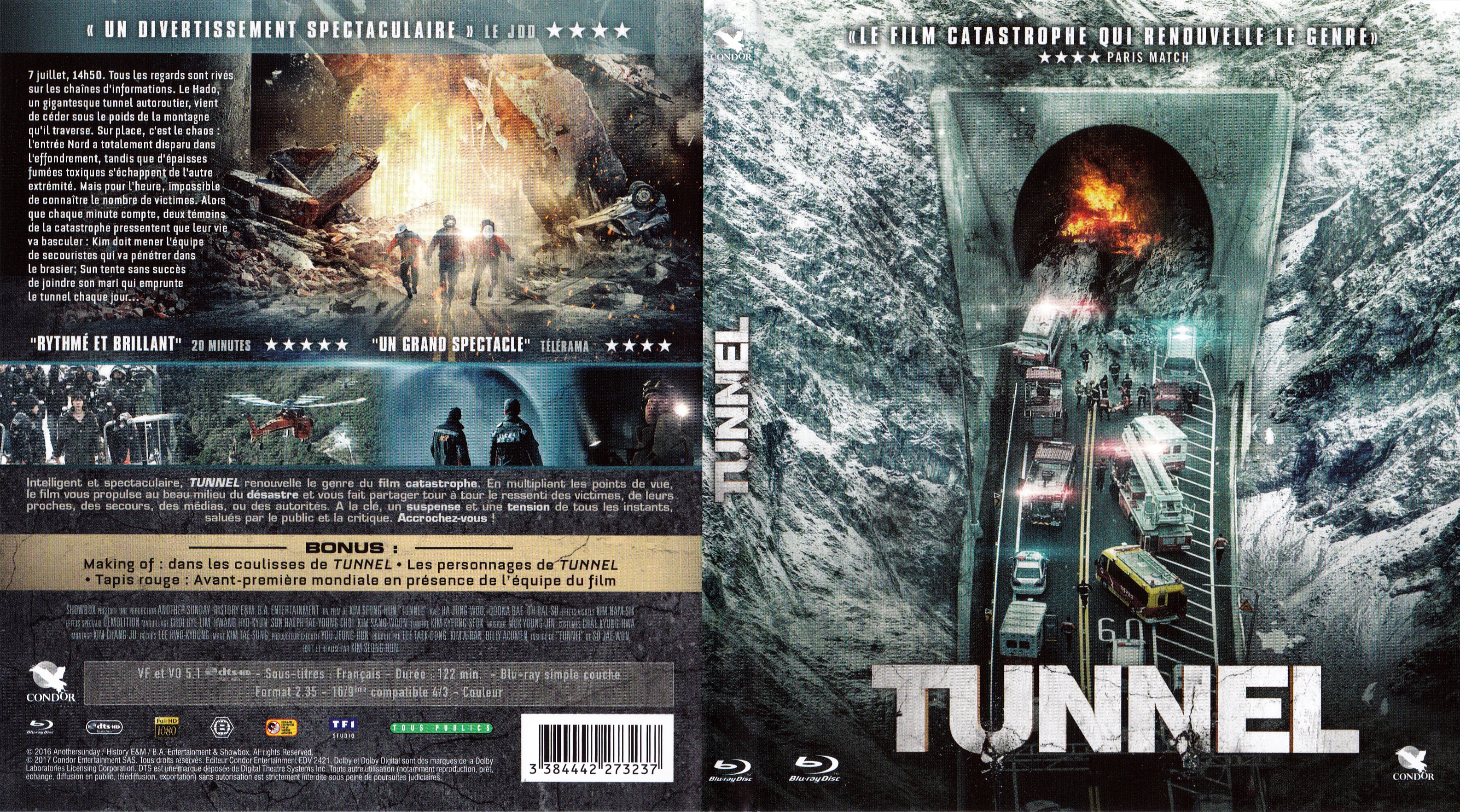 Jaquette DVD Tunnel (BLU-RAY)