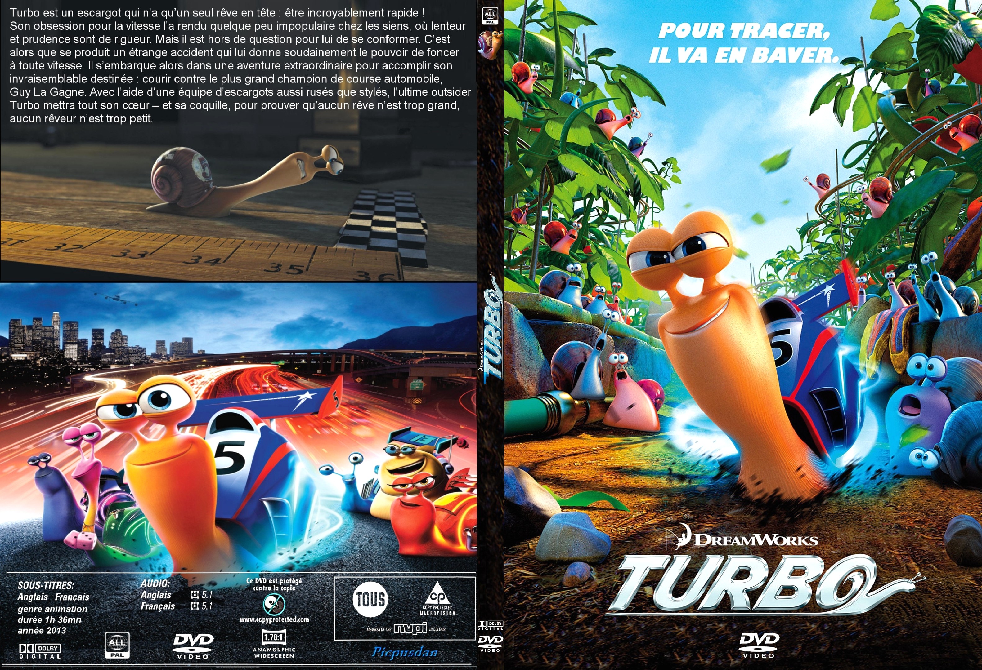 Jaquette DVD Turbo custom - SLIM
