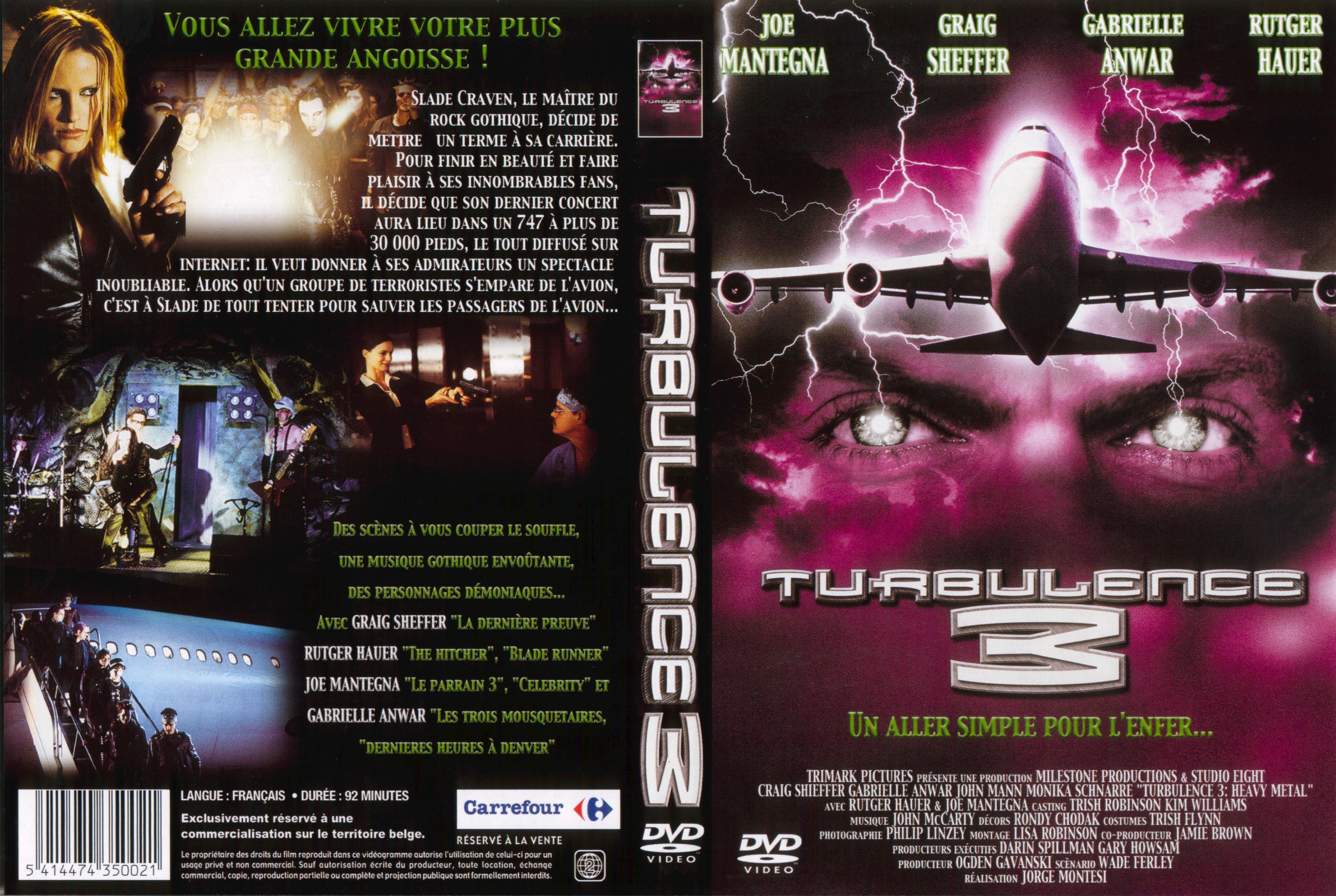 Jaquette DVD Turbulence 3
