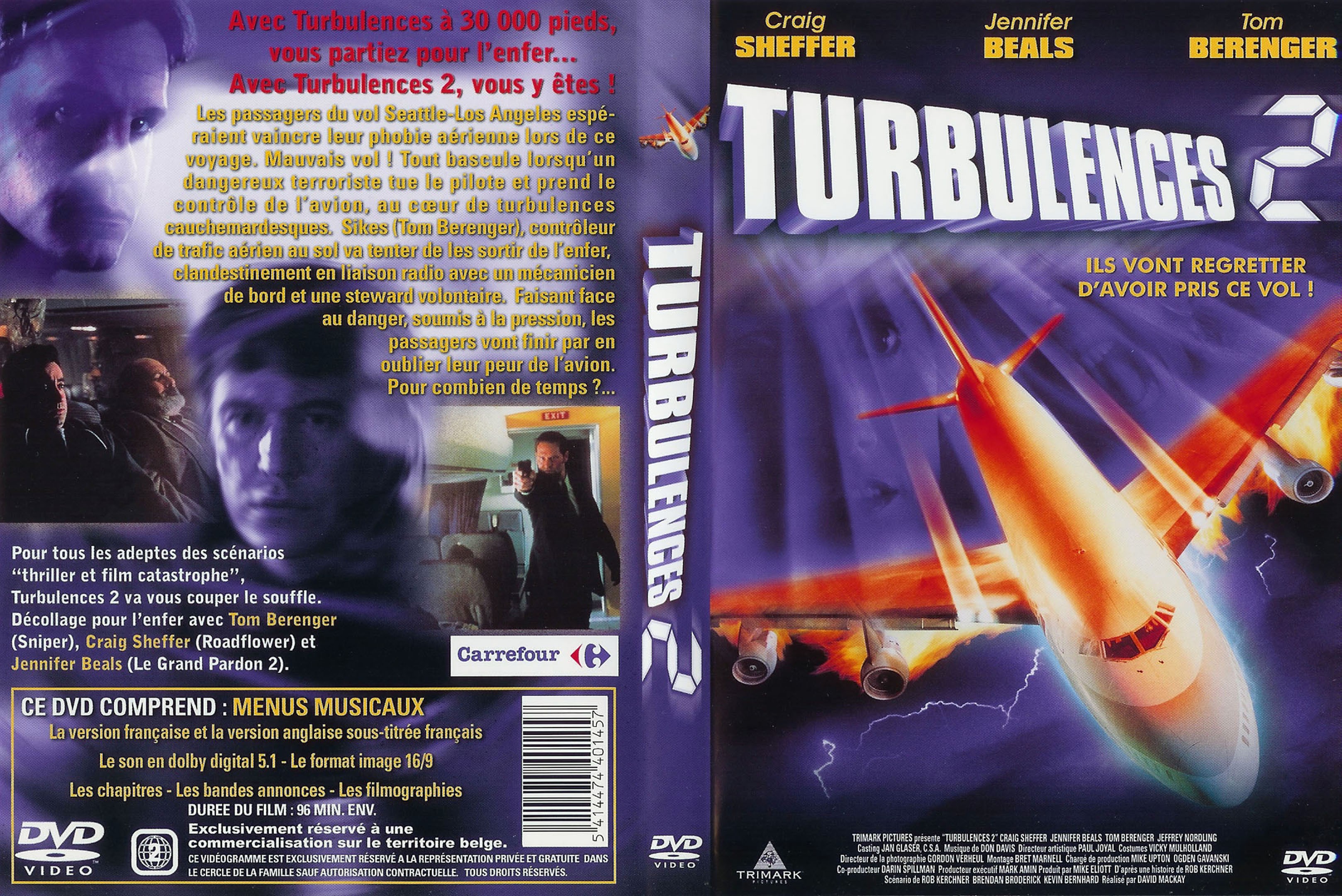 Jaquette DVD Turbulences 2