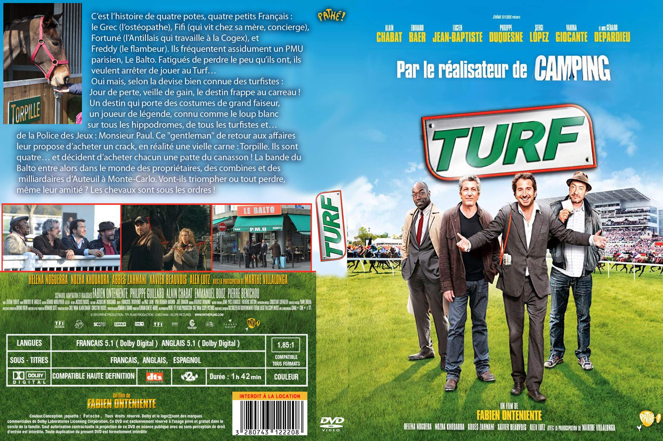 Jaquette DVD Turf custom v2