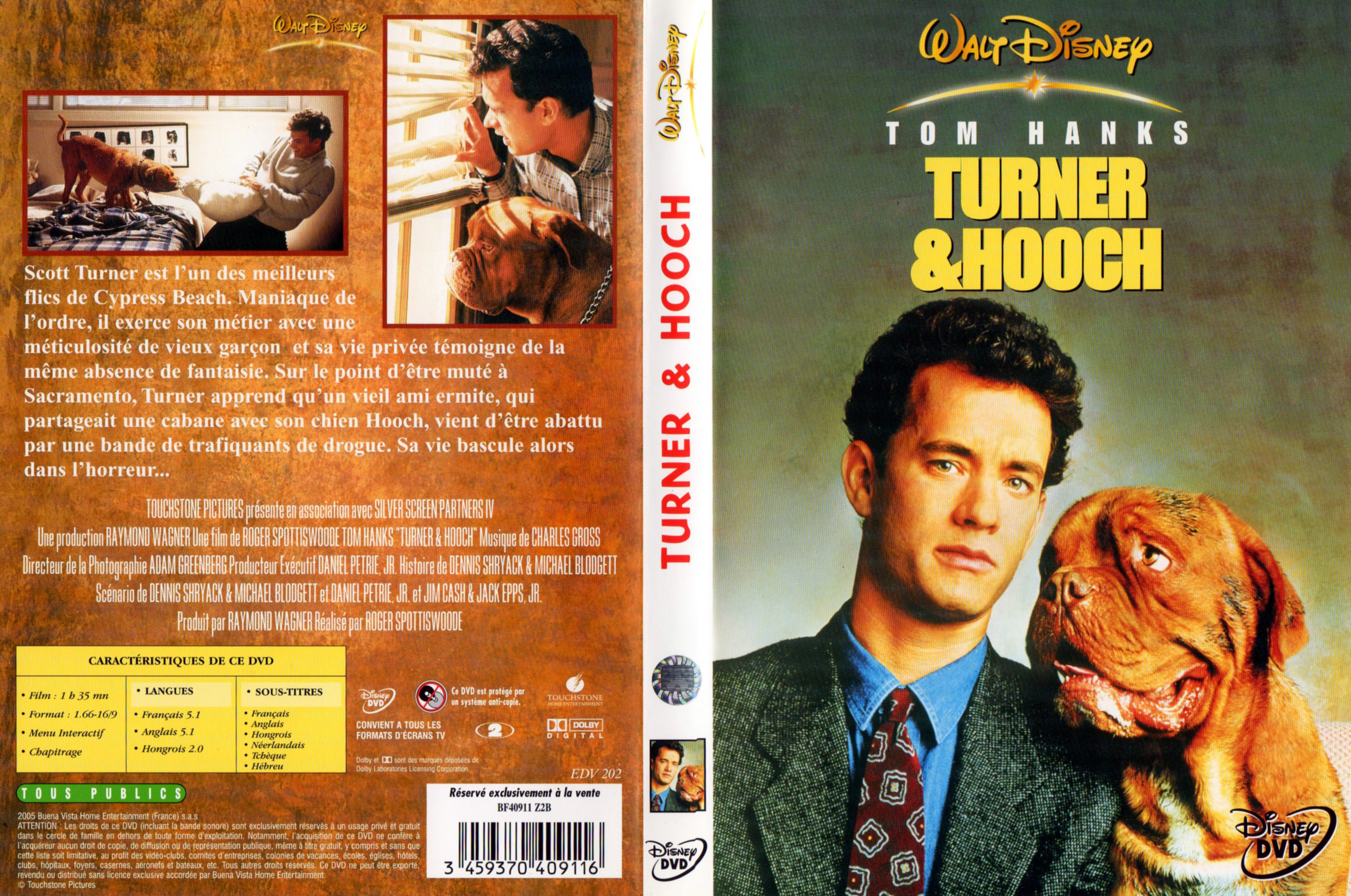 Jaquette DVD Turner et Hooch