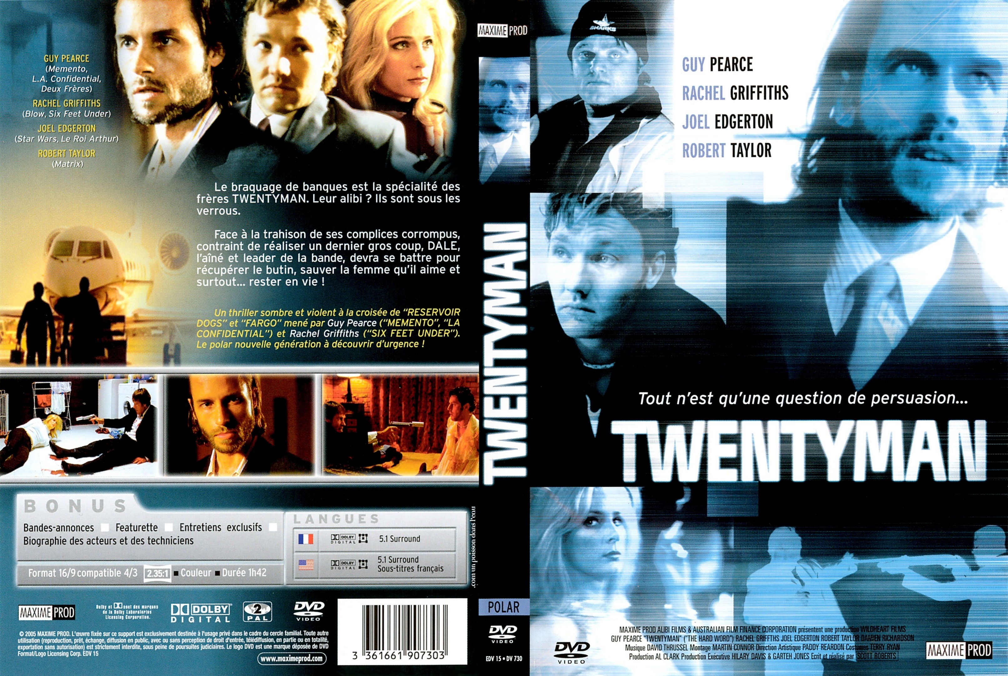 Jaquette DVD Twentyman
