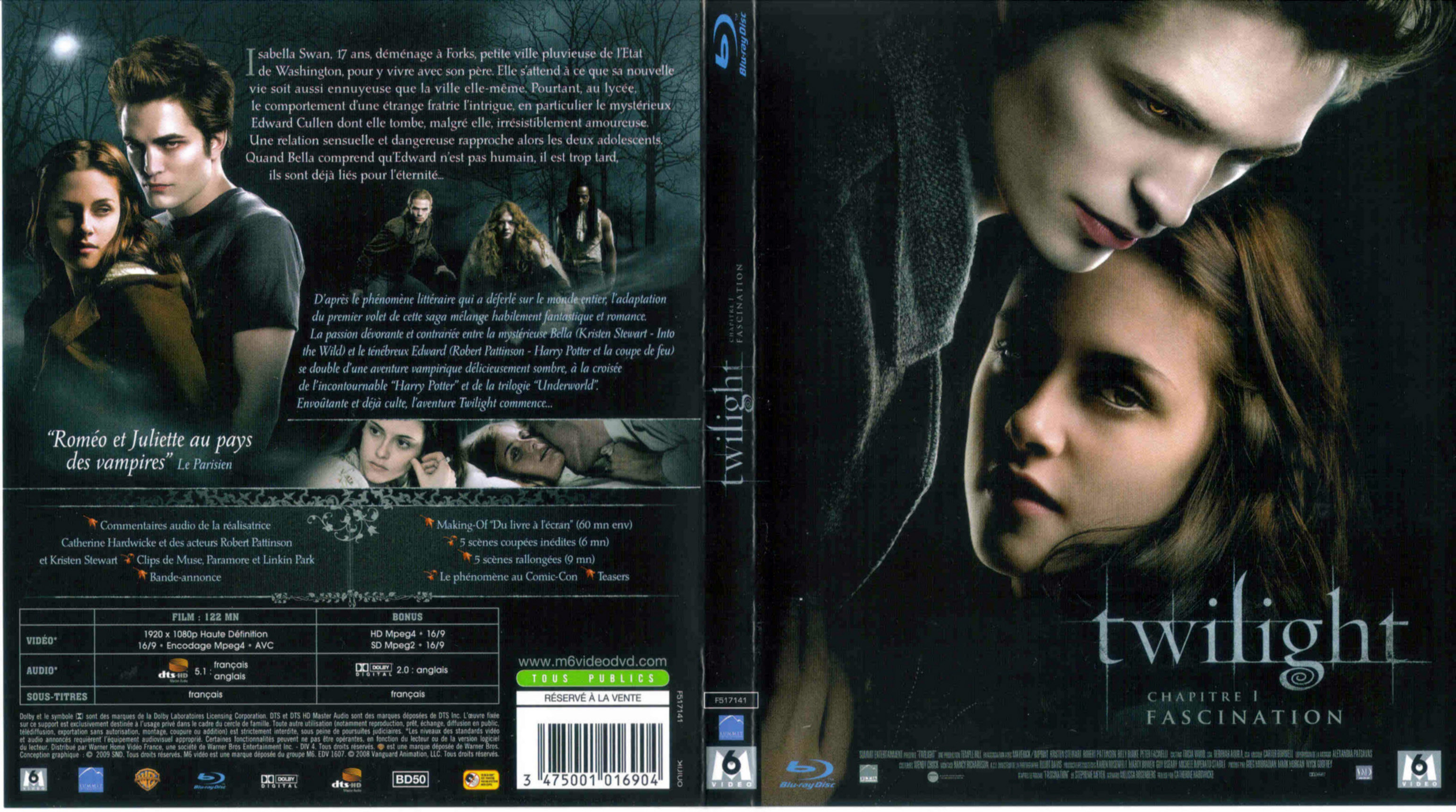 Jaquette DVD Twilight (BLU-RAY)