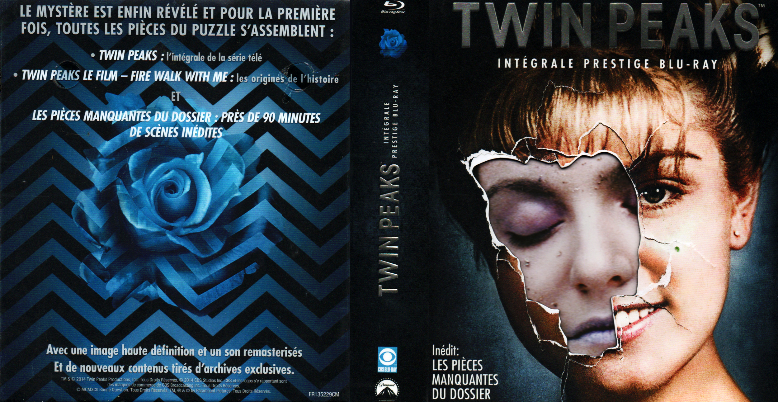 Jaquette DVD Twin Peaks (BLU-RAY) v2
