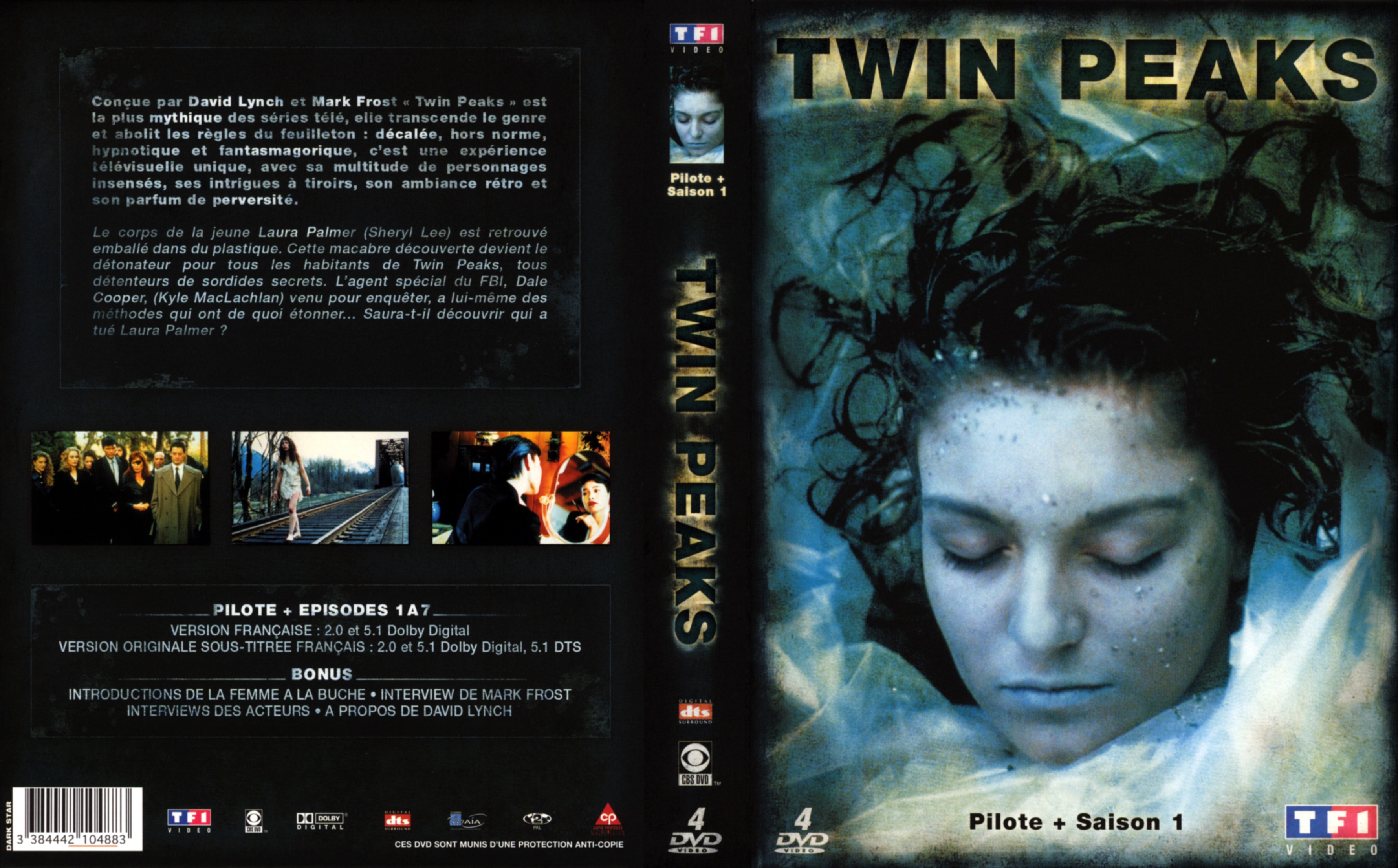 Jaquette DVD Twin peaks saison 1 COFFRET