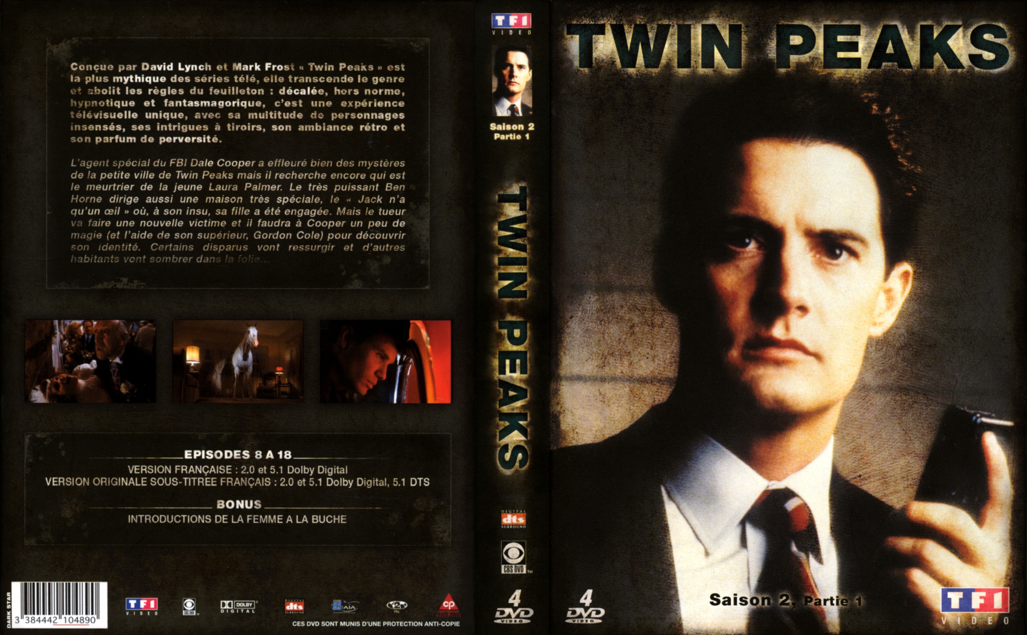 Jaquette DVD Twin peaks saison 2 Partie 1