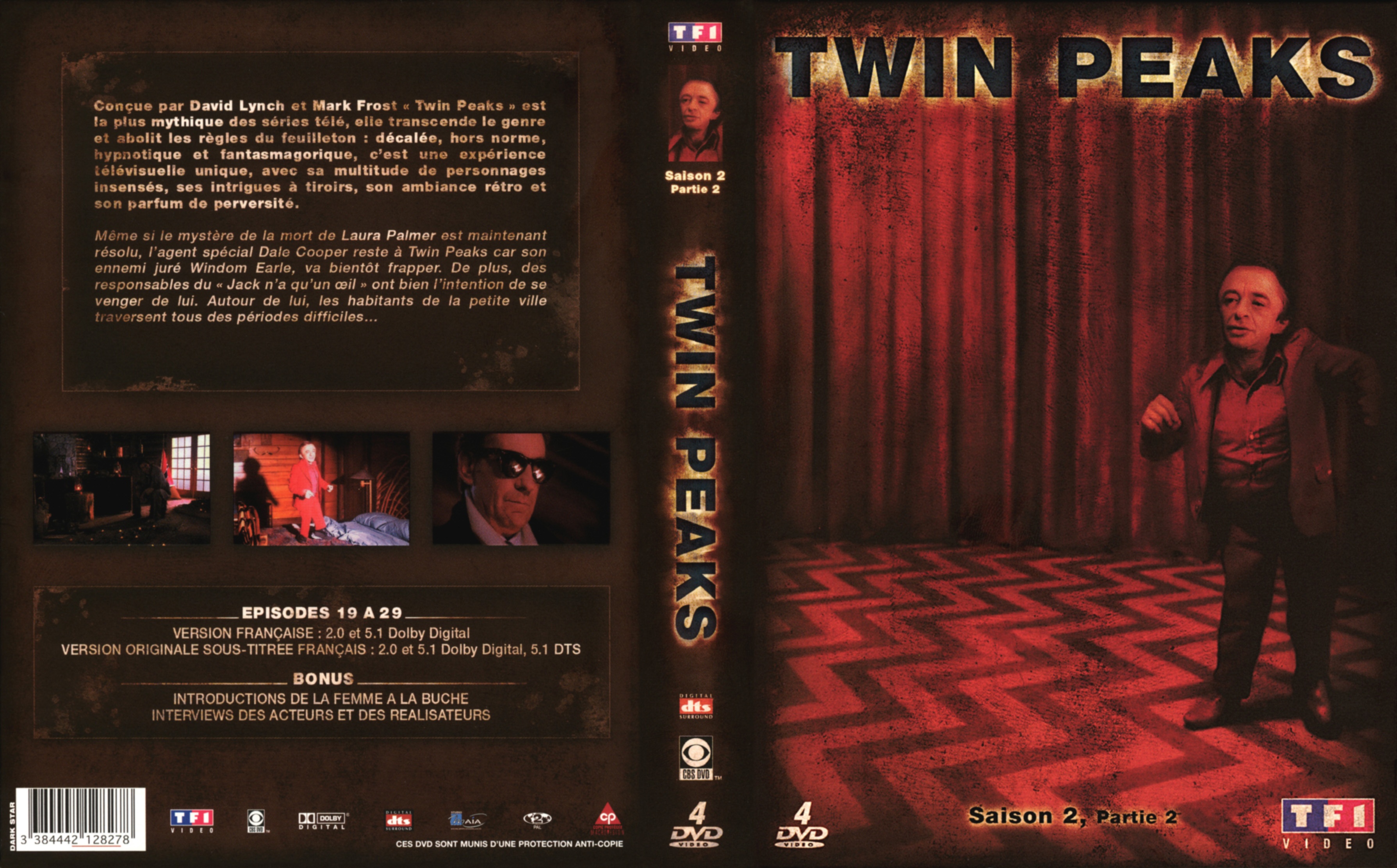Jaquette DVD Twin peaks saison 2 Partie 2
