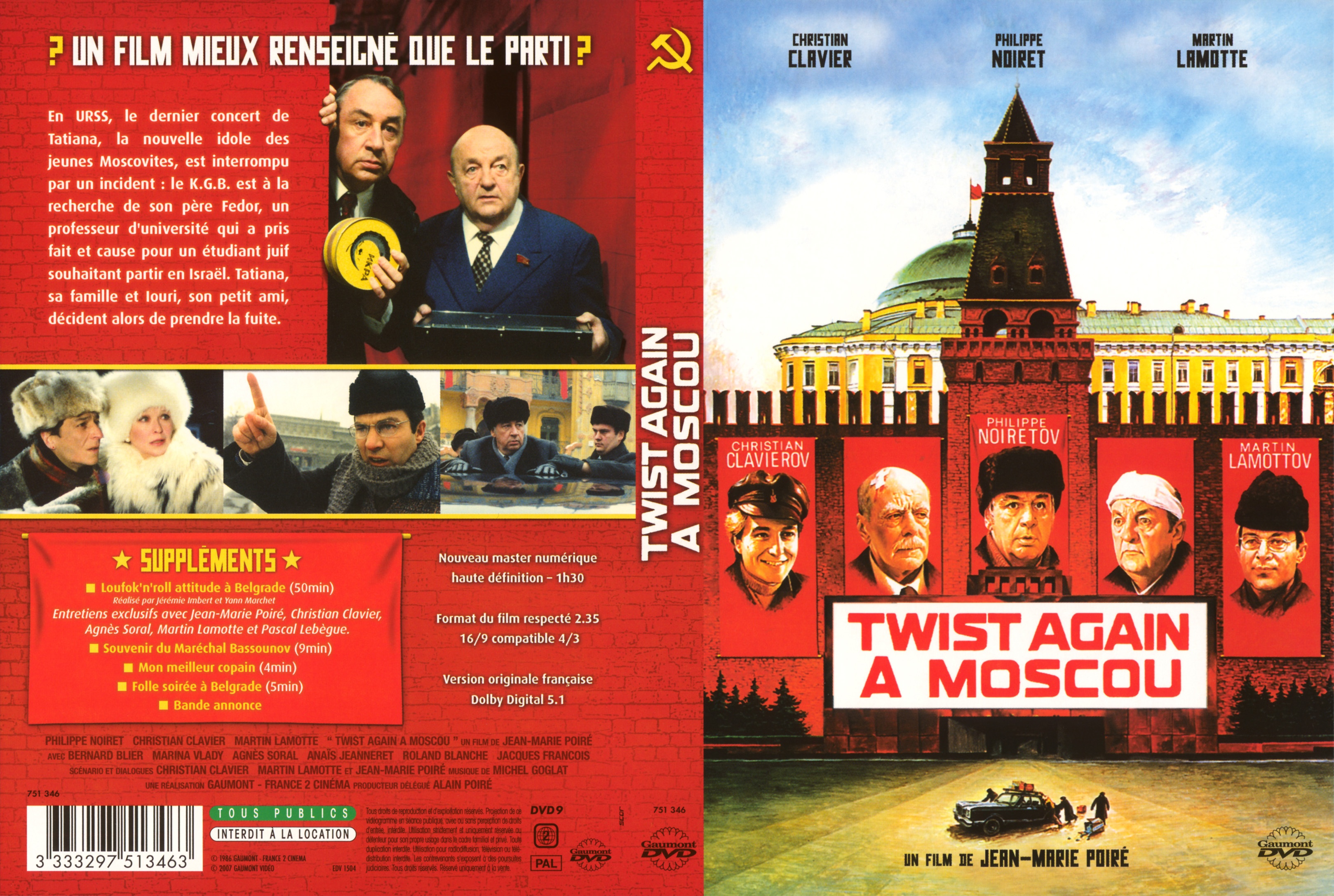 Jaquette DVD Twist again  Moscou