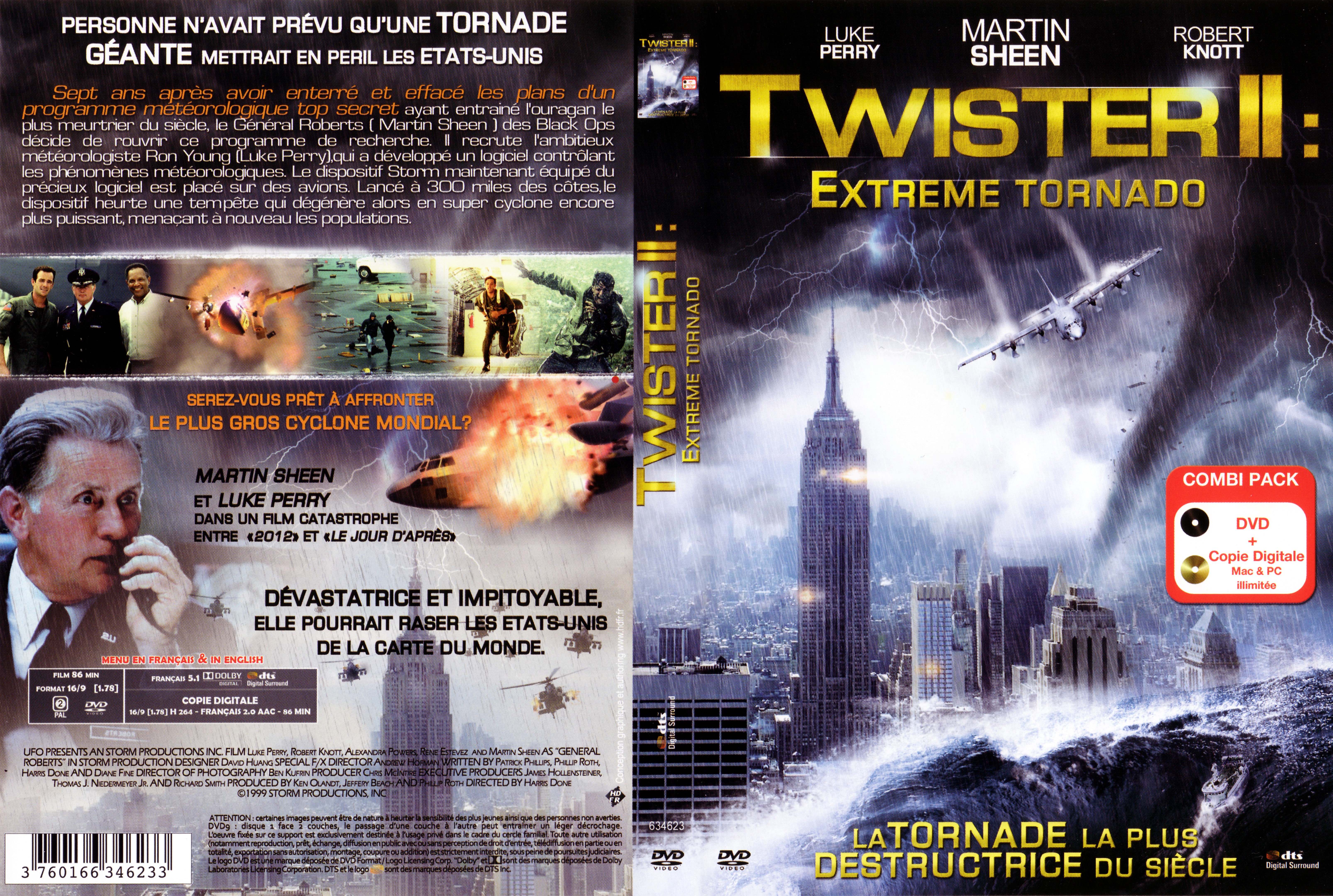 Jaquette DVD Twister 2 - Extreme tornado