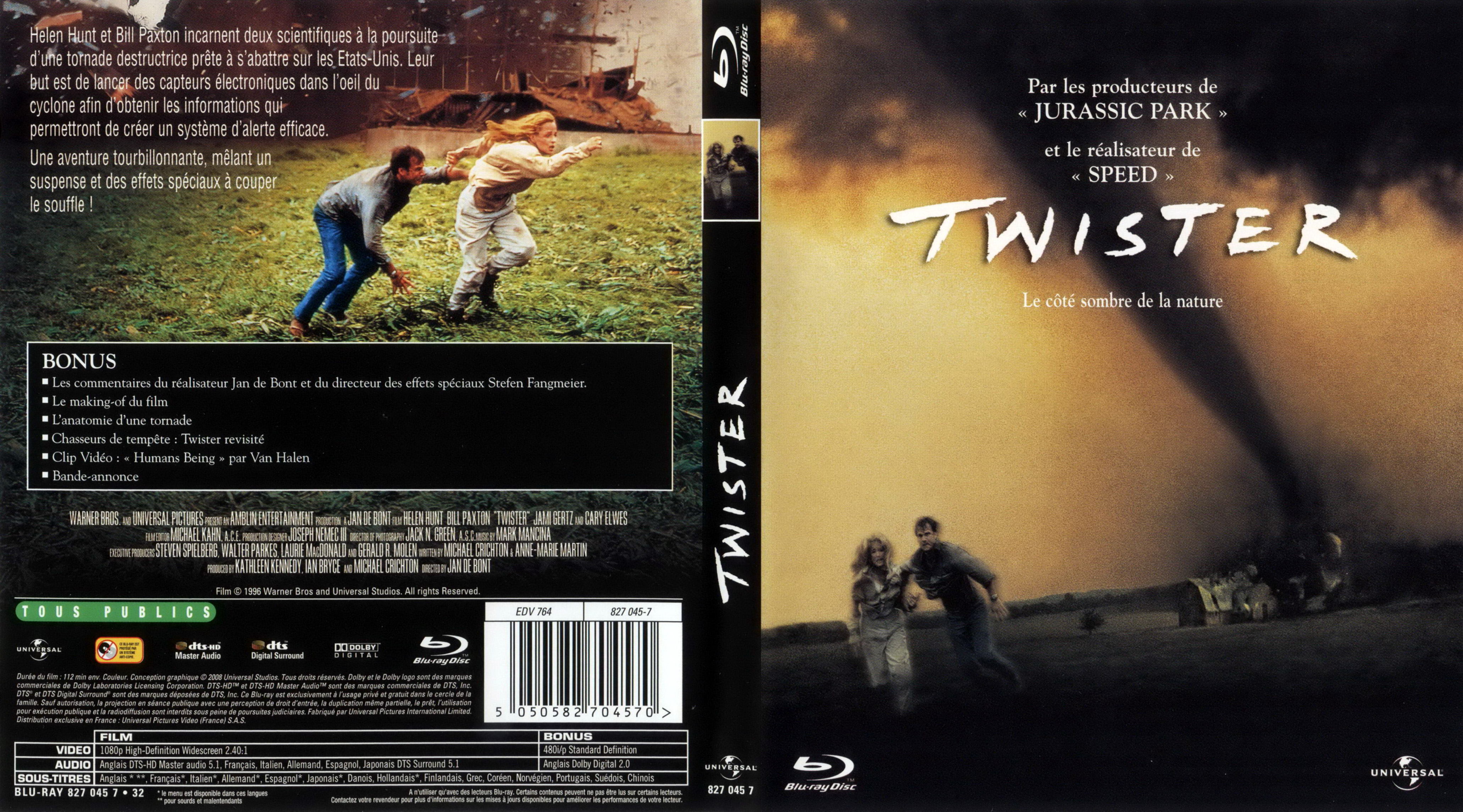 Jaquette DVD Twister (BLU-RAY)