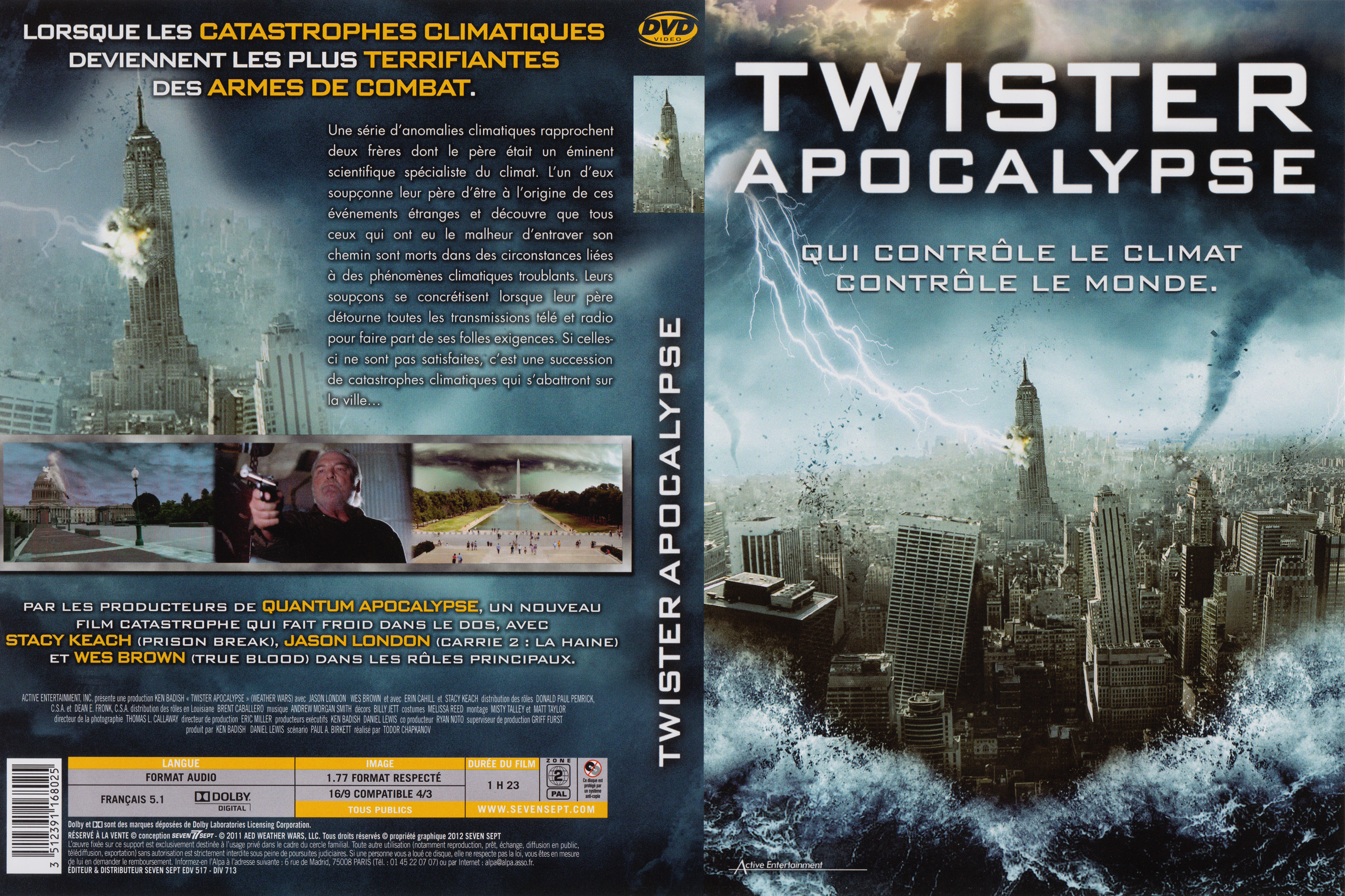 Jaquette DVD Twister apocalypse