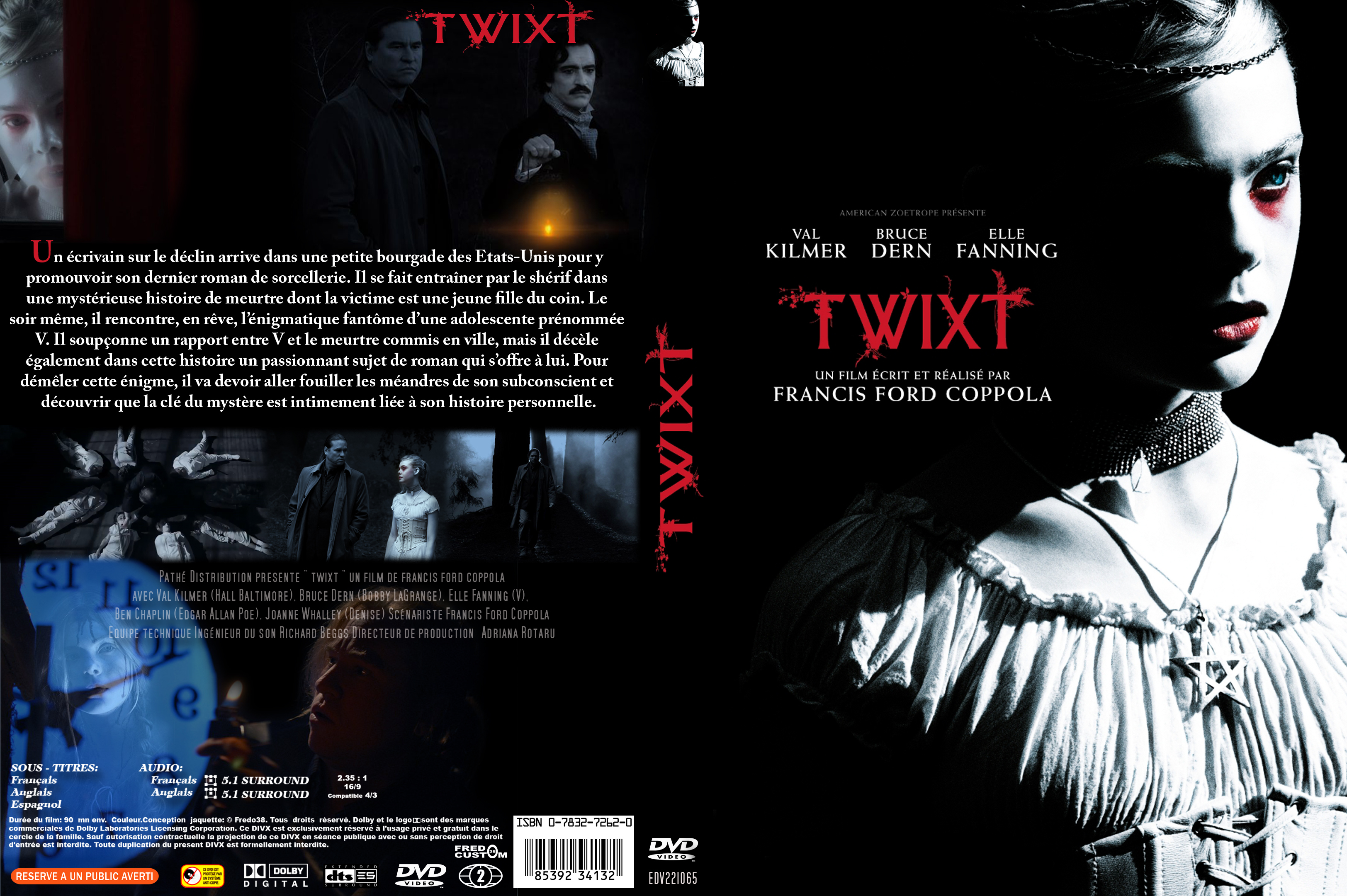 Jaquette DVD Twixt custom