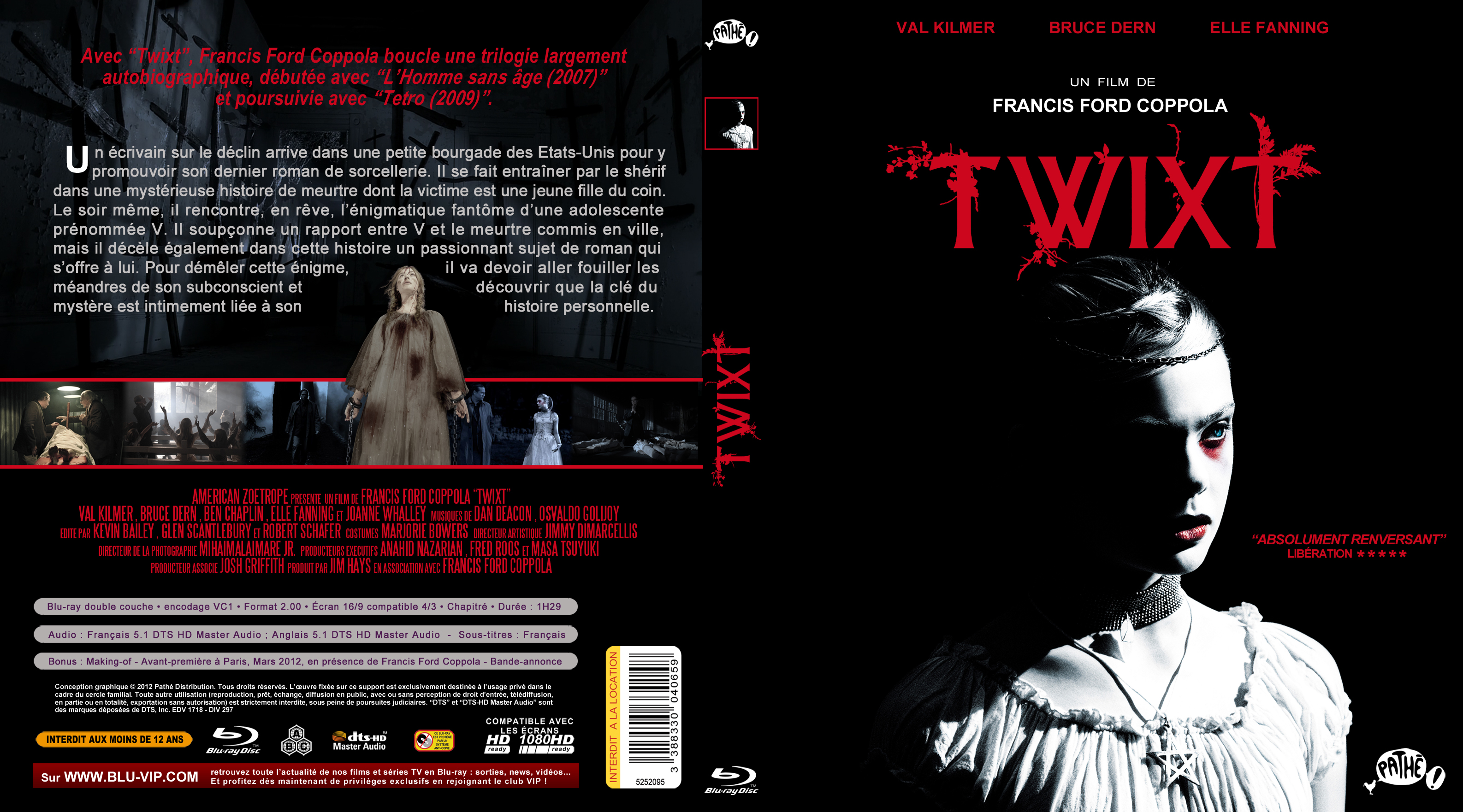 Jaquette DVD Twixt custom (BLU-RAY)