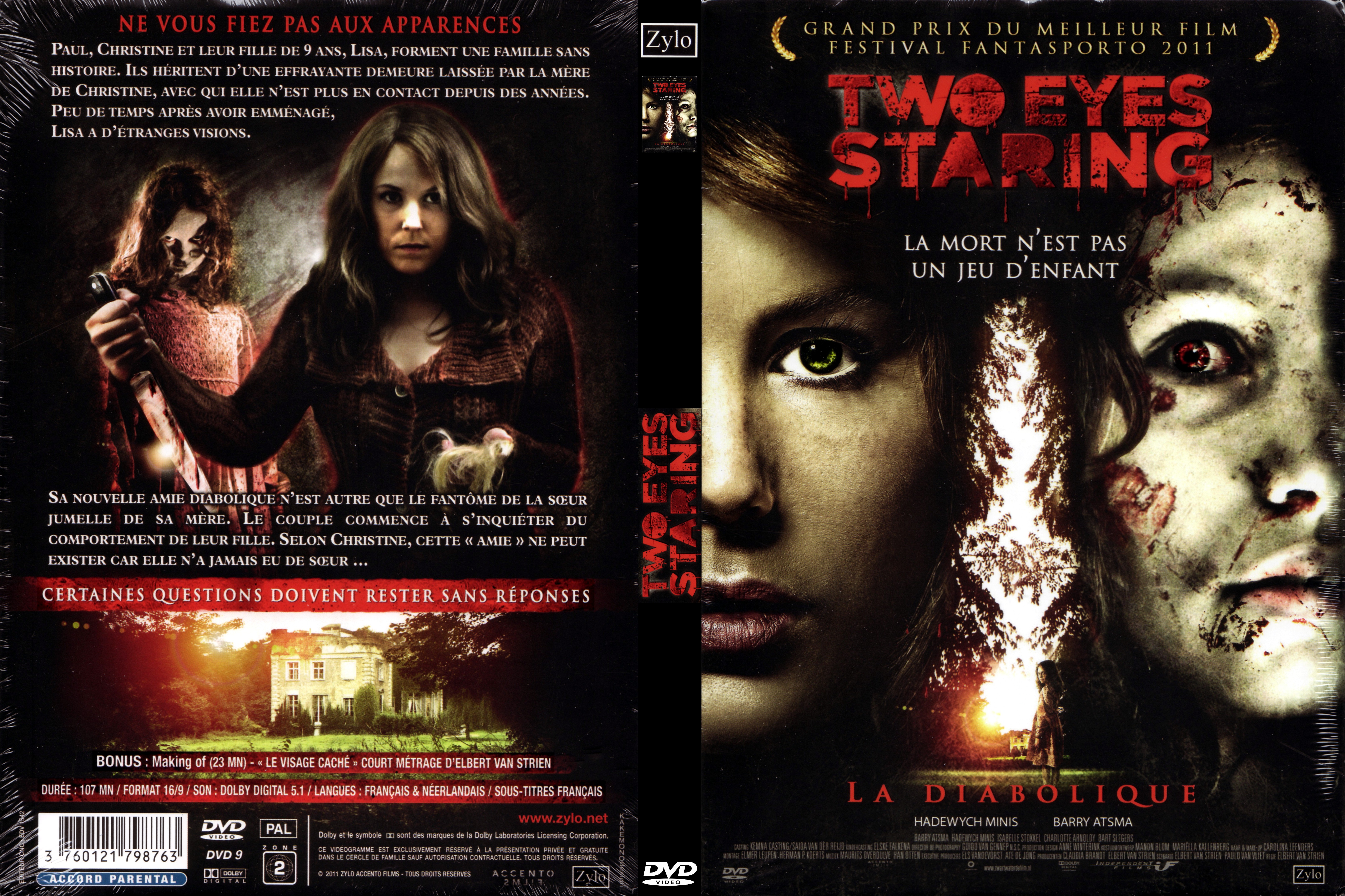 Jaquette DVD Two eyes staring
