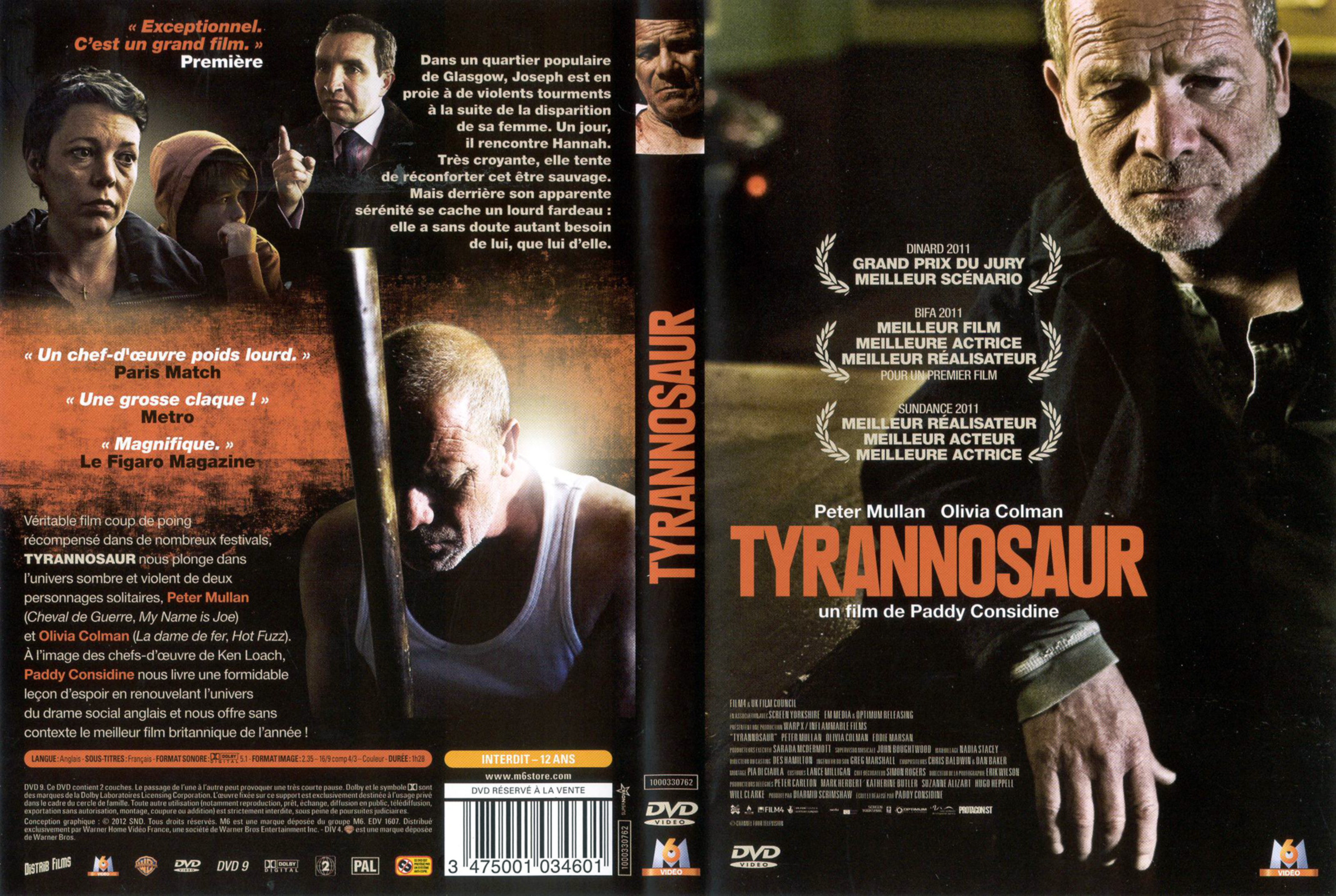 Jaquette DVD Tyrannosaur
