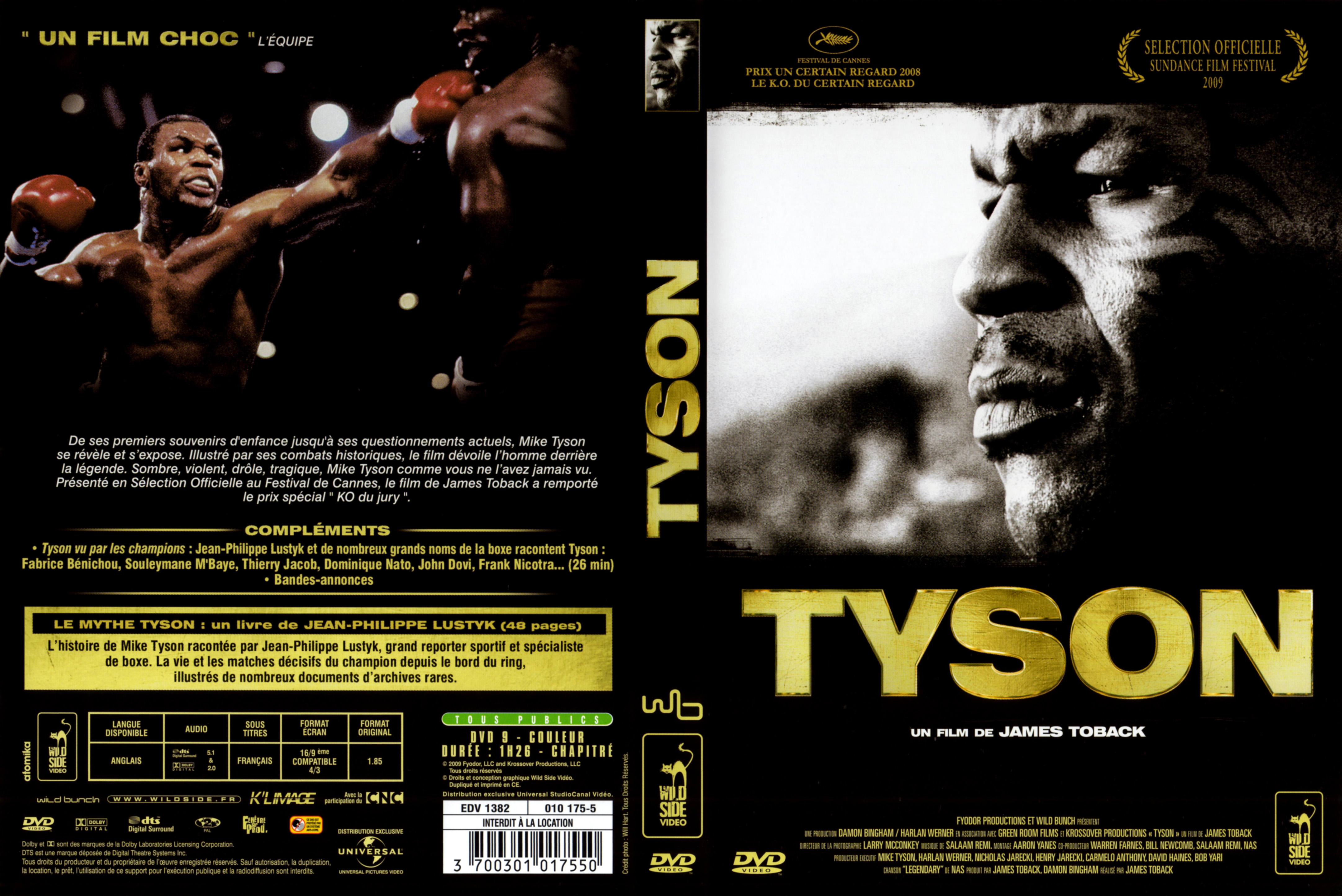 Jaquette DVD Tyson