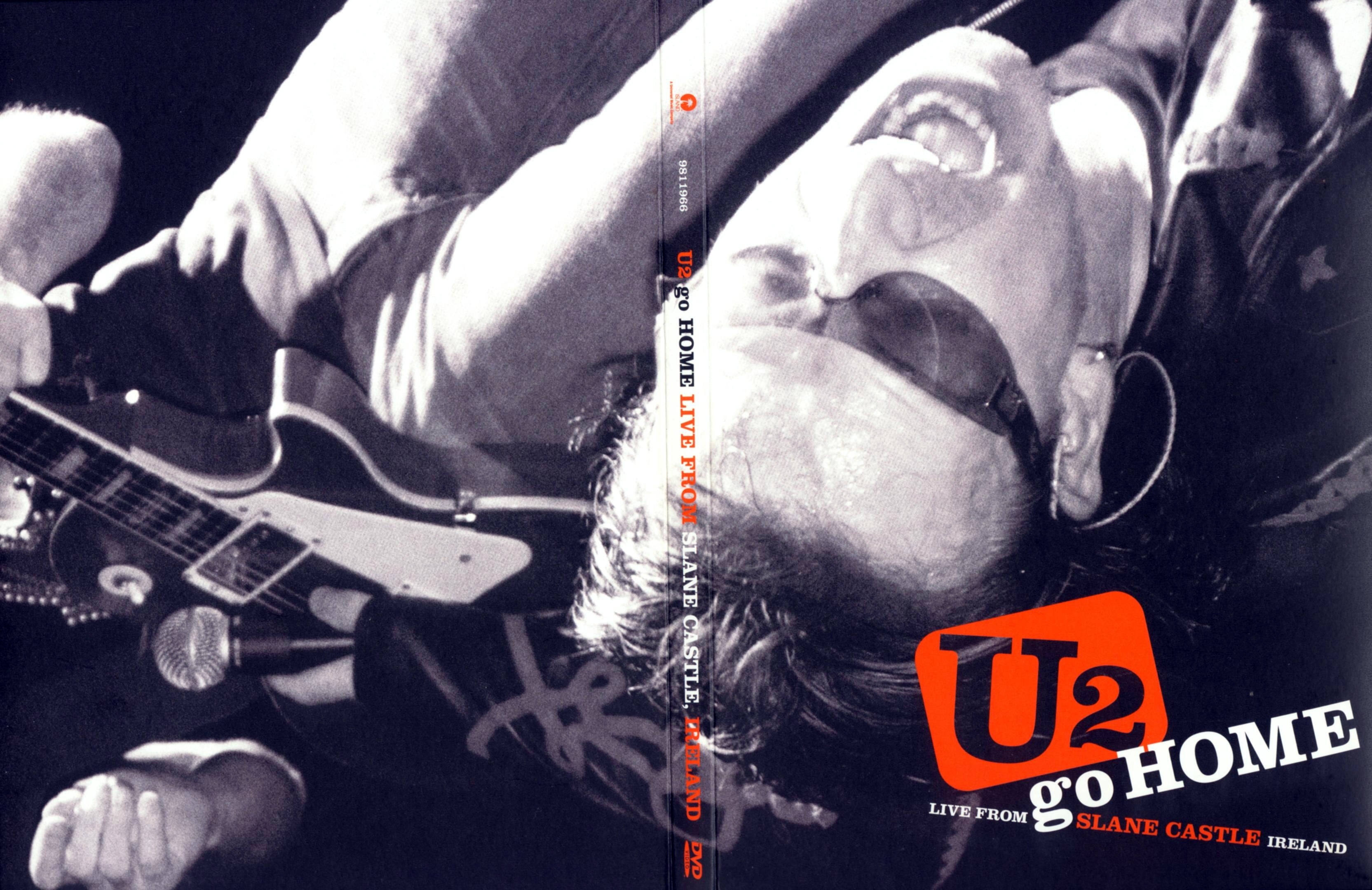 Jaquette DVD U2 go home livre from Slane Castle