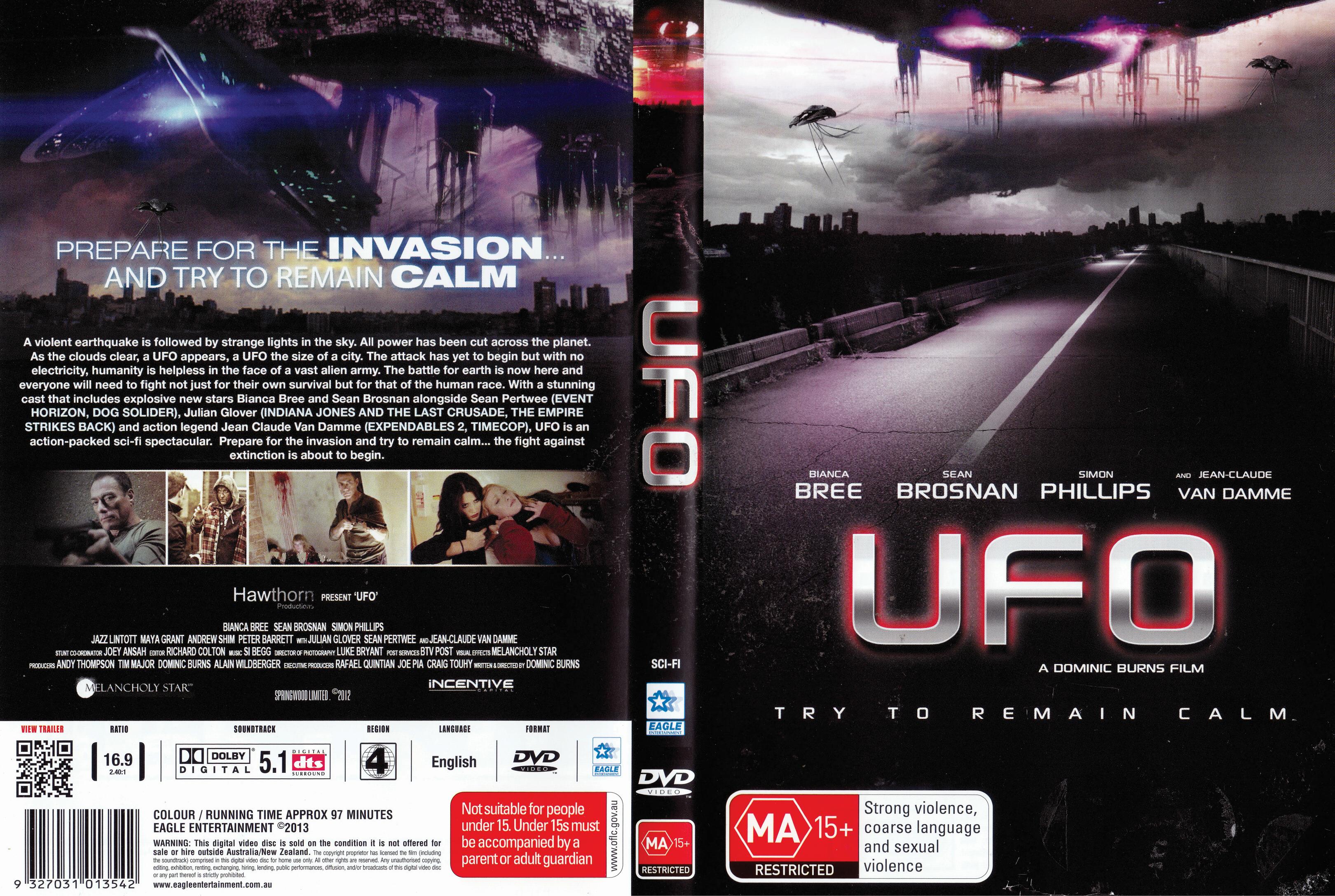 Jaquette DVD UFO Zone 1