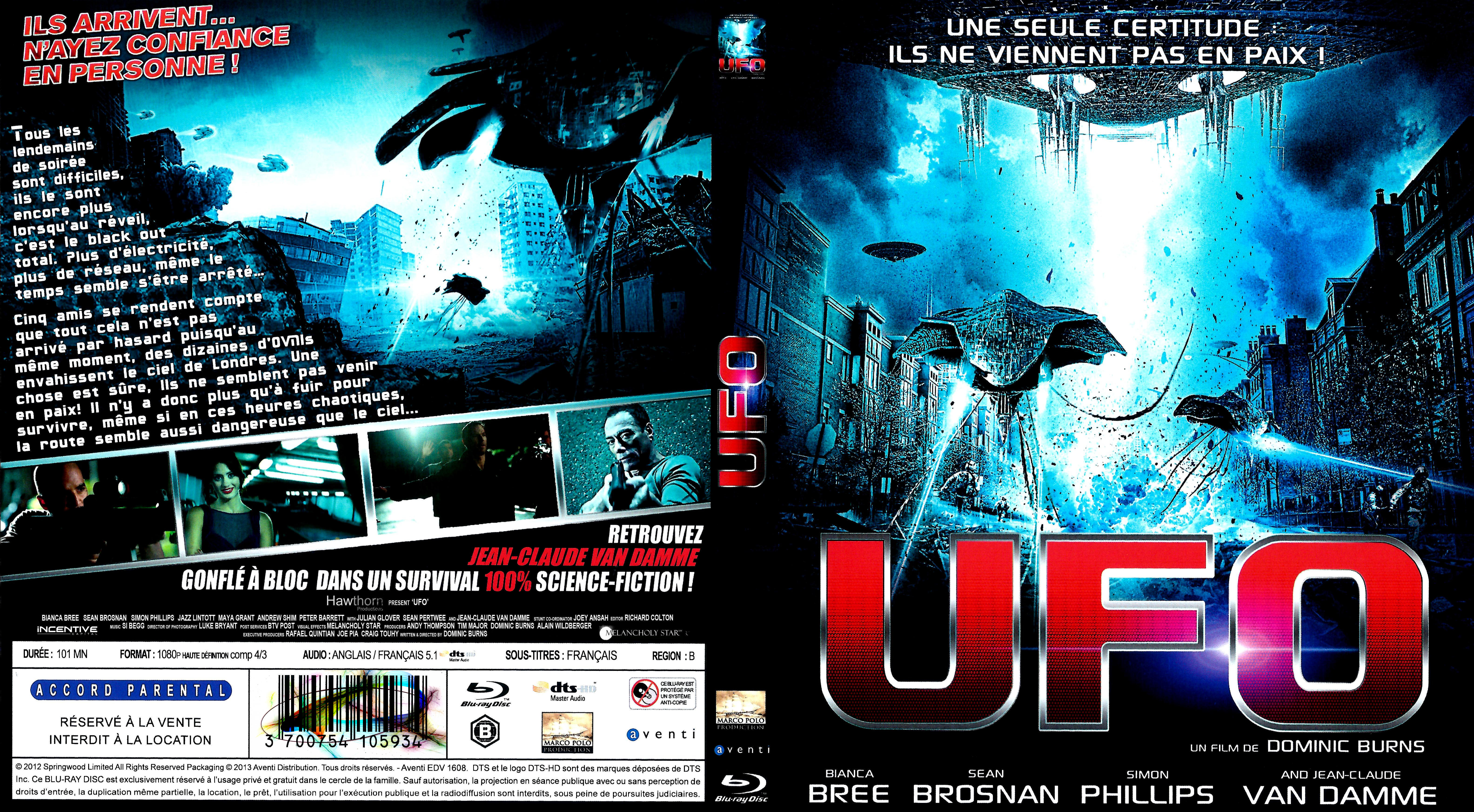 Jaquette DVD UFO (BLU-RAY)