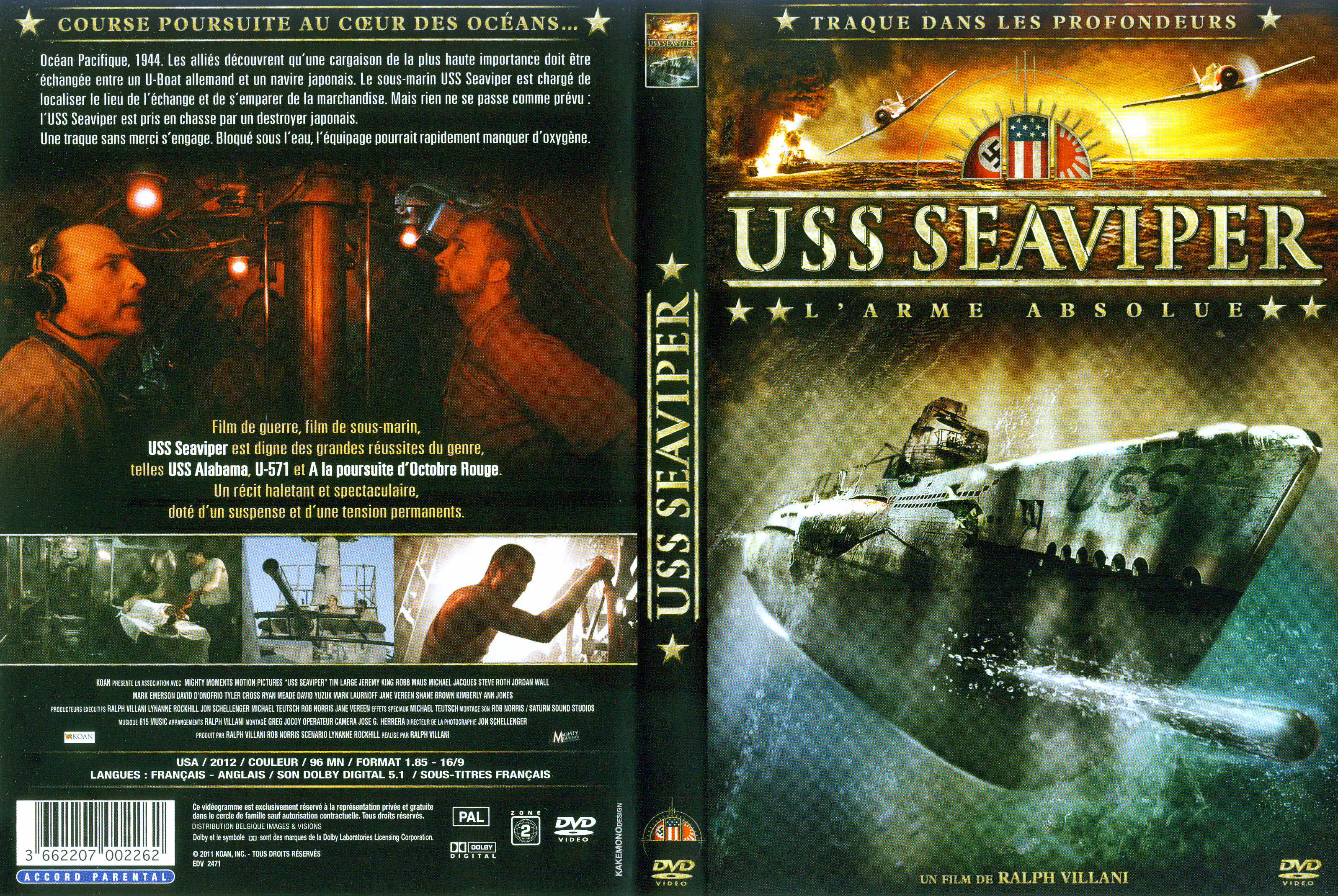 Jaquette DVD USS Seaviper