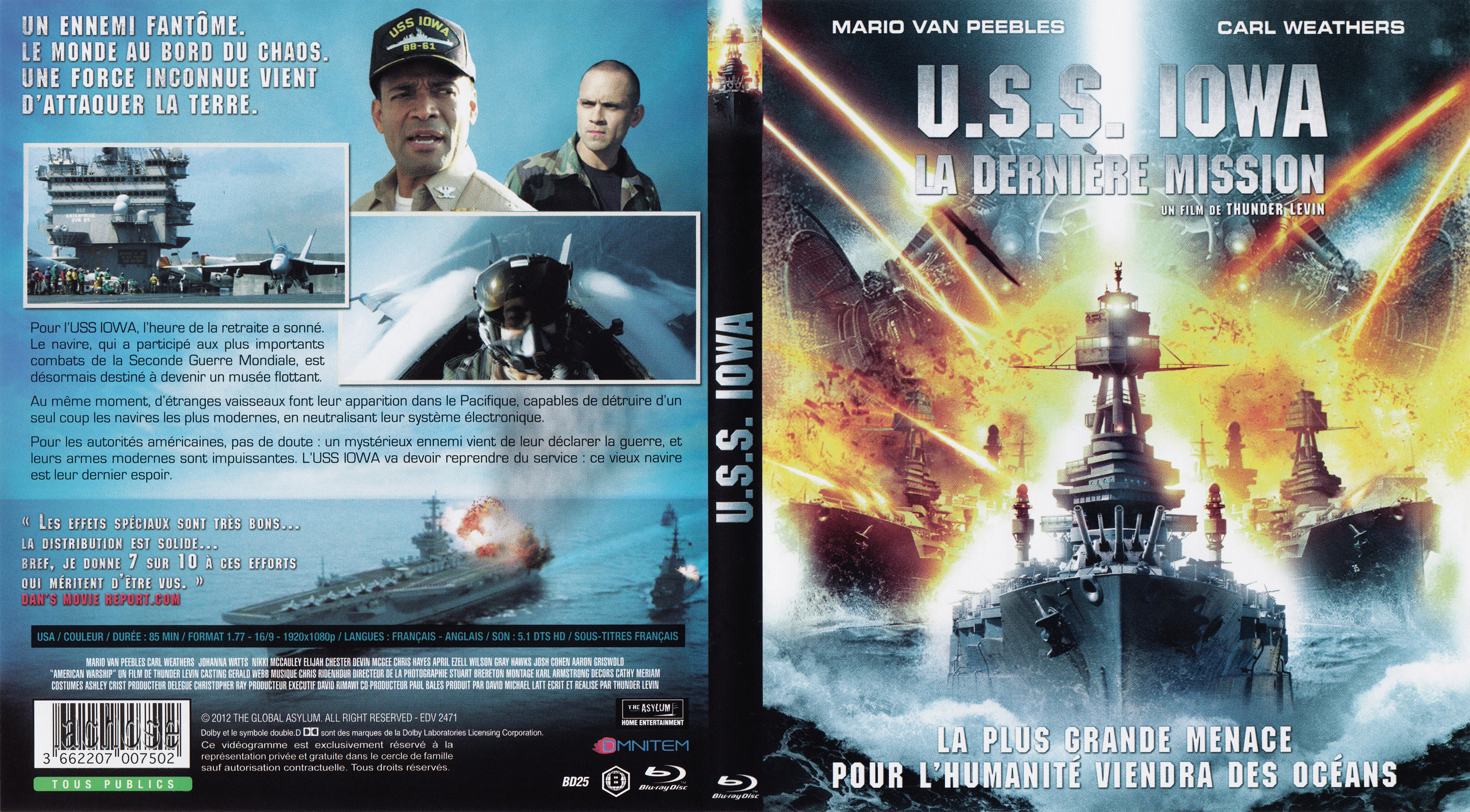 Jaquette DVD USS iowa (BLU-RAY)