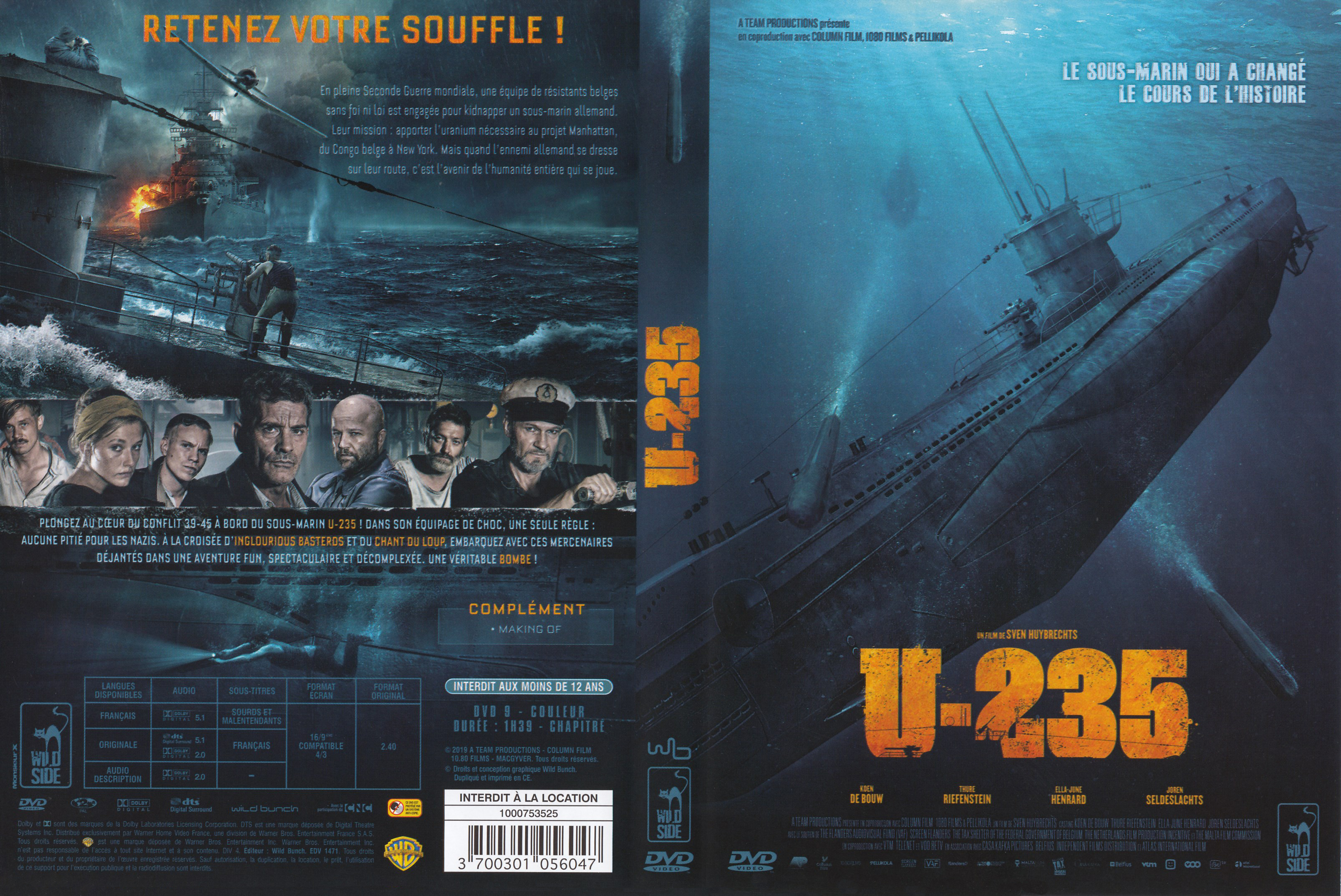 Jaquette DVD U-235