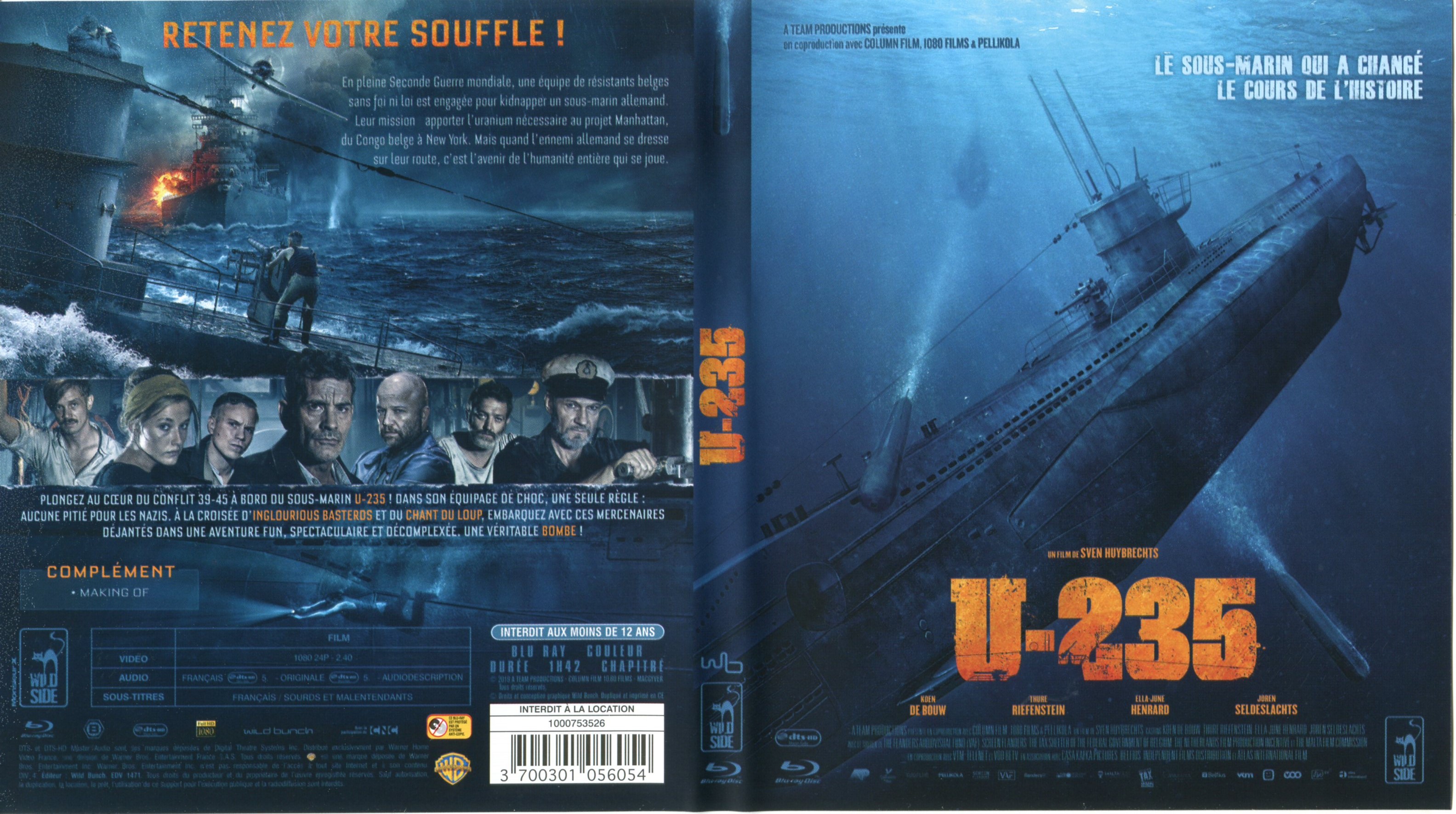Jaquette DVD U-235 (BLU-RAY)