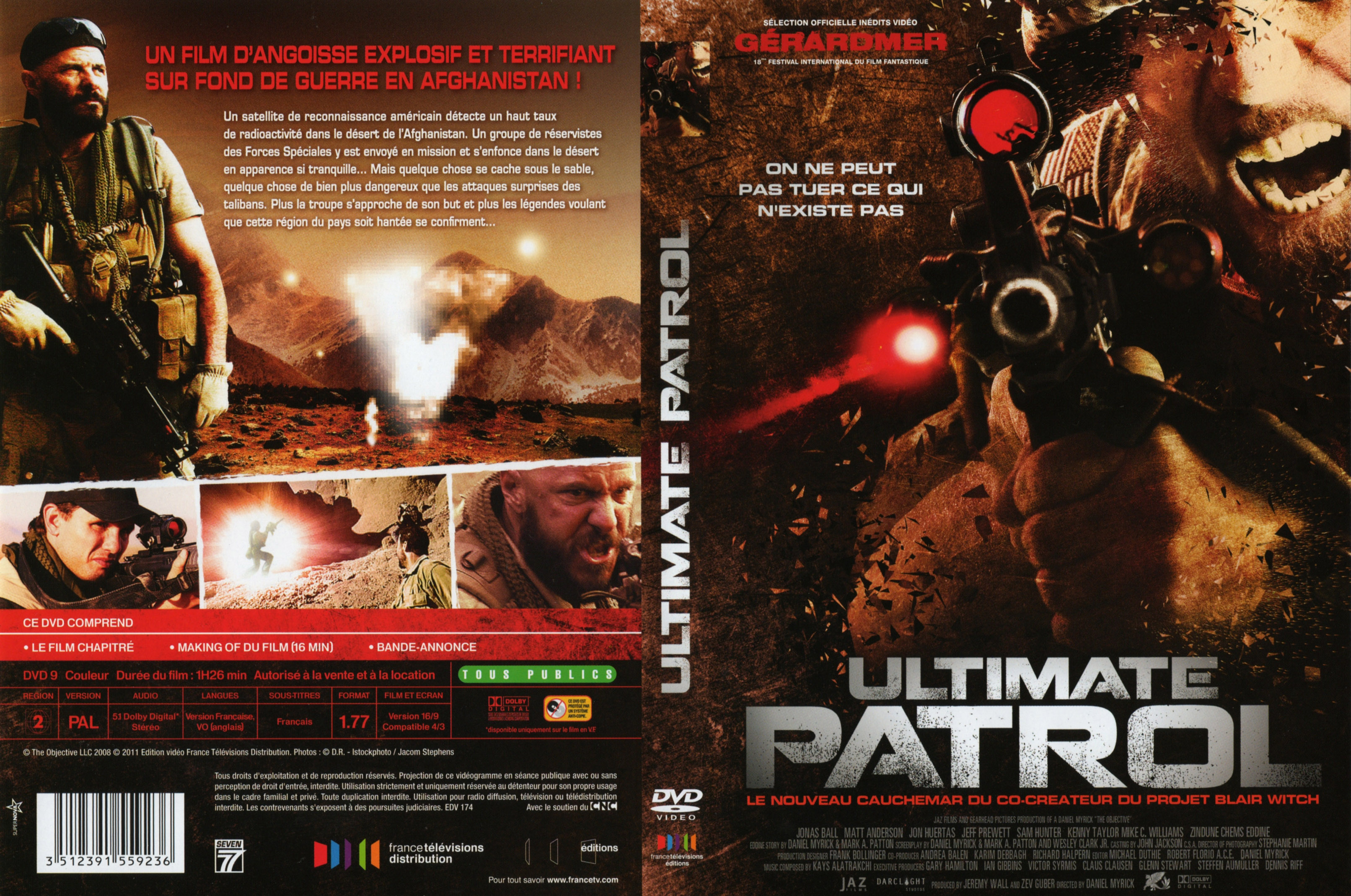 Jaquette DVD Ultimat Patrol