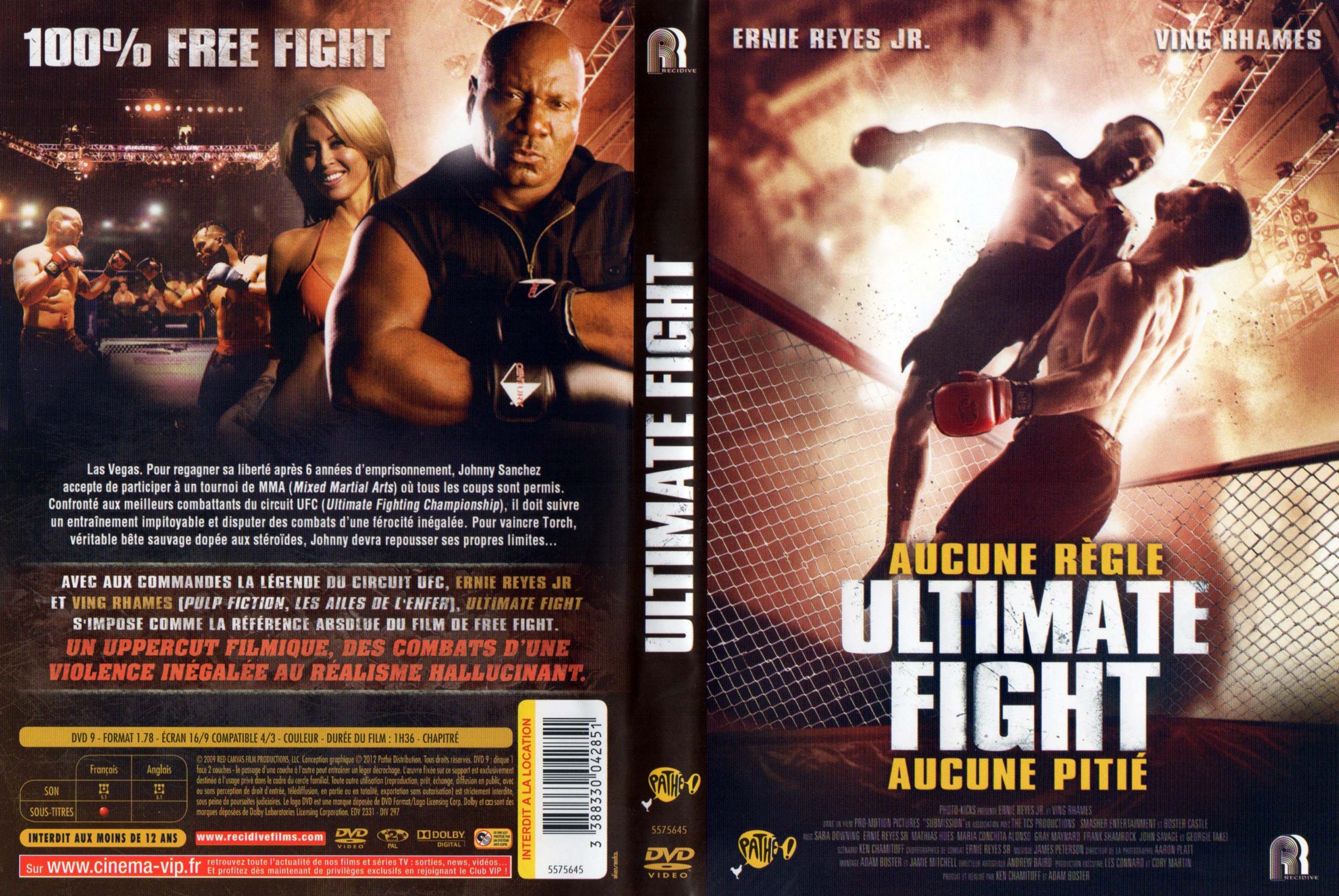 Jaquette DVD Ultimate Fight