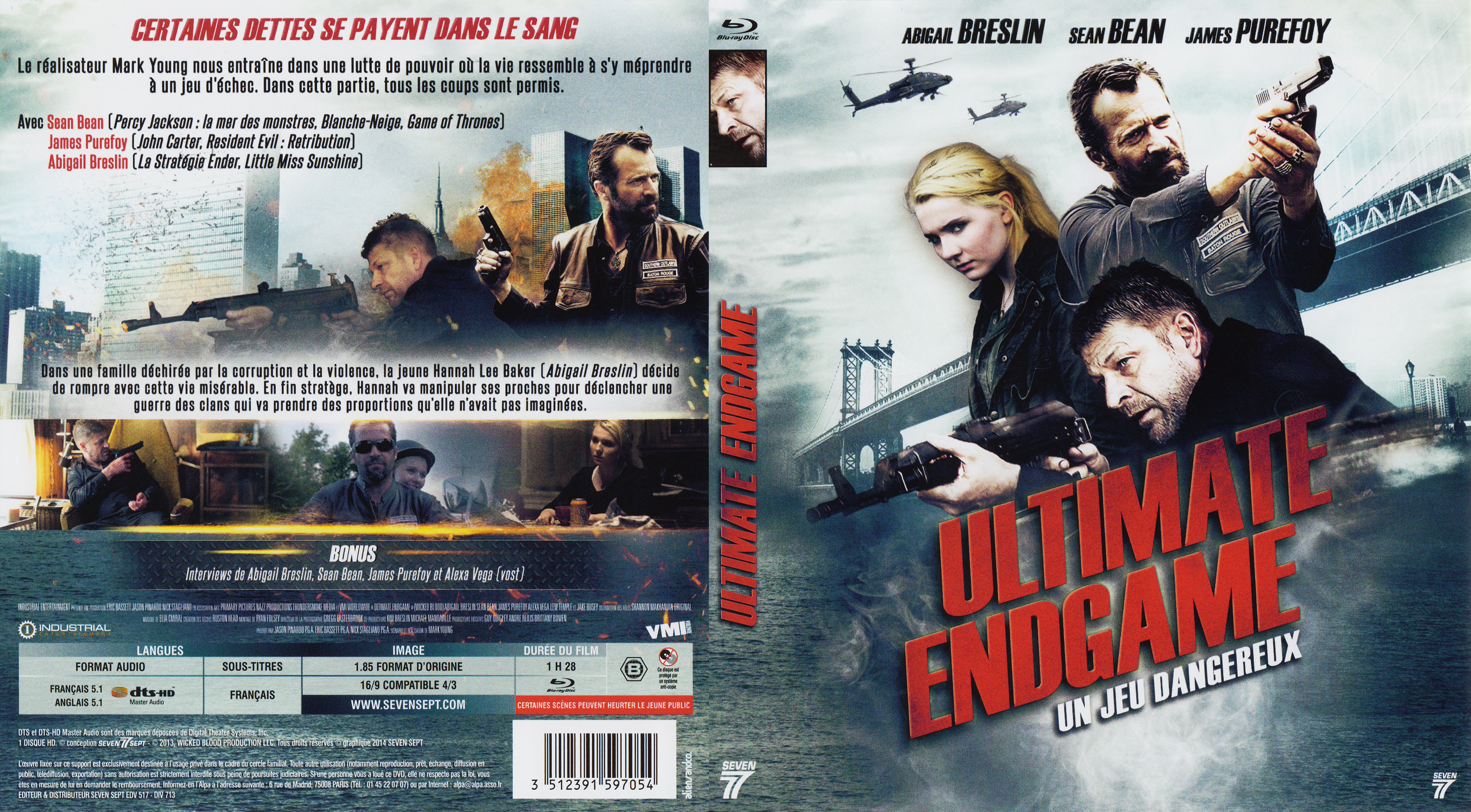 Jaquette DVD Ultimate endgame (BLU-RAY)