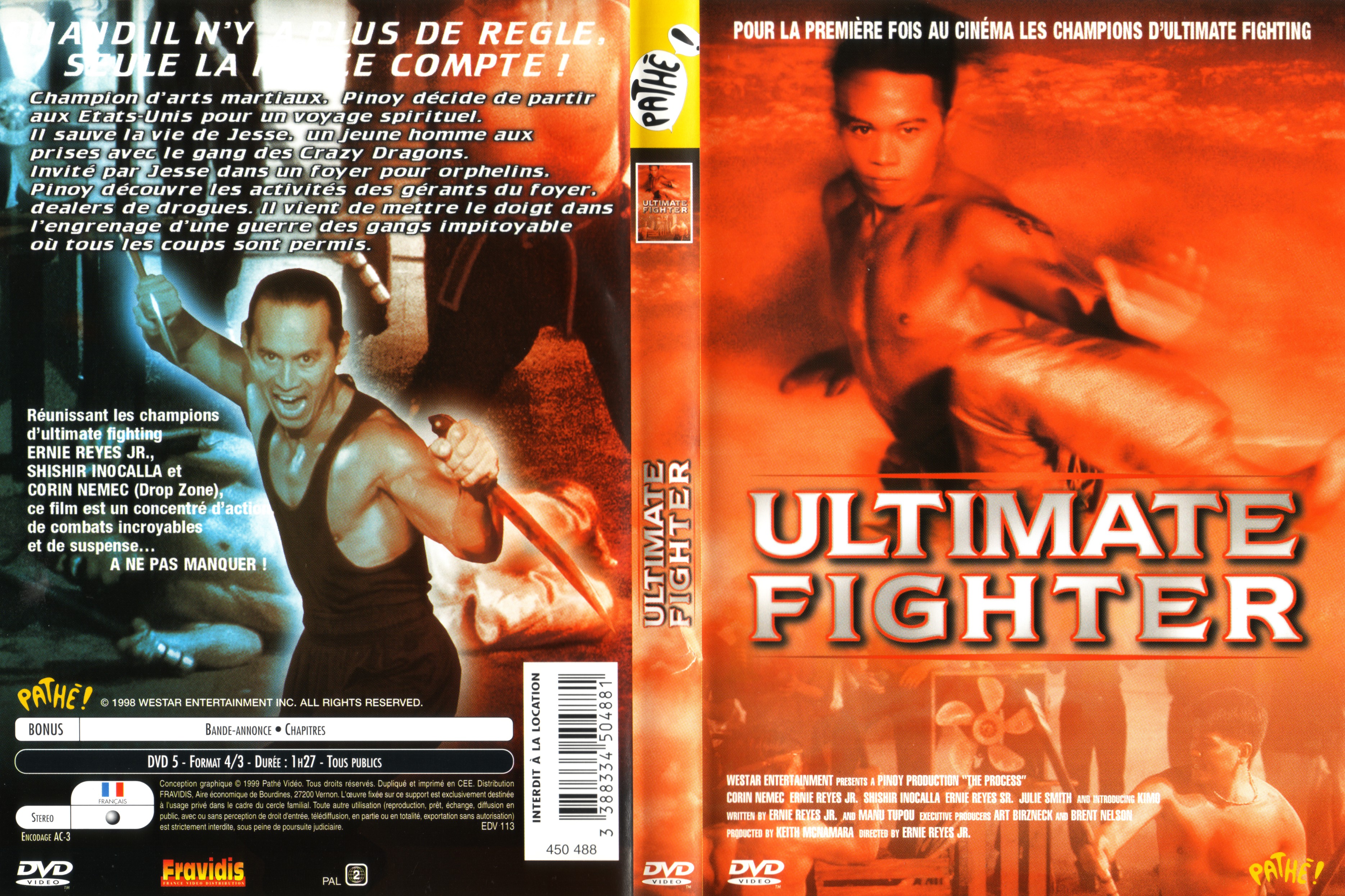 Jaquette DVD Ultimate fighter
