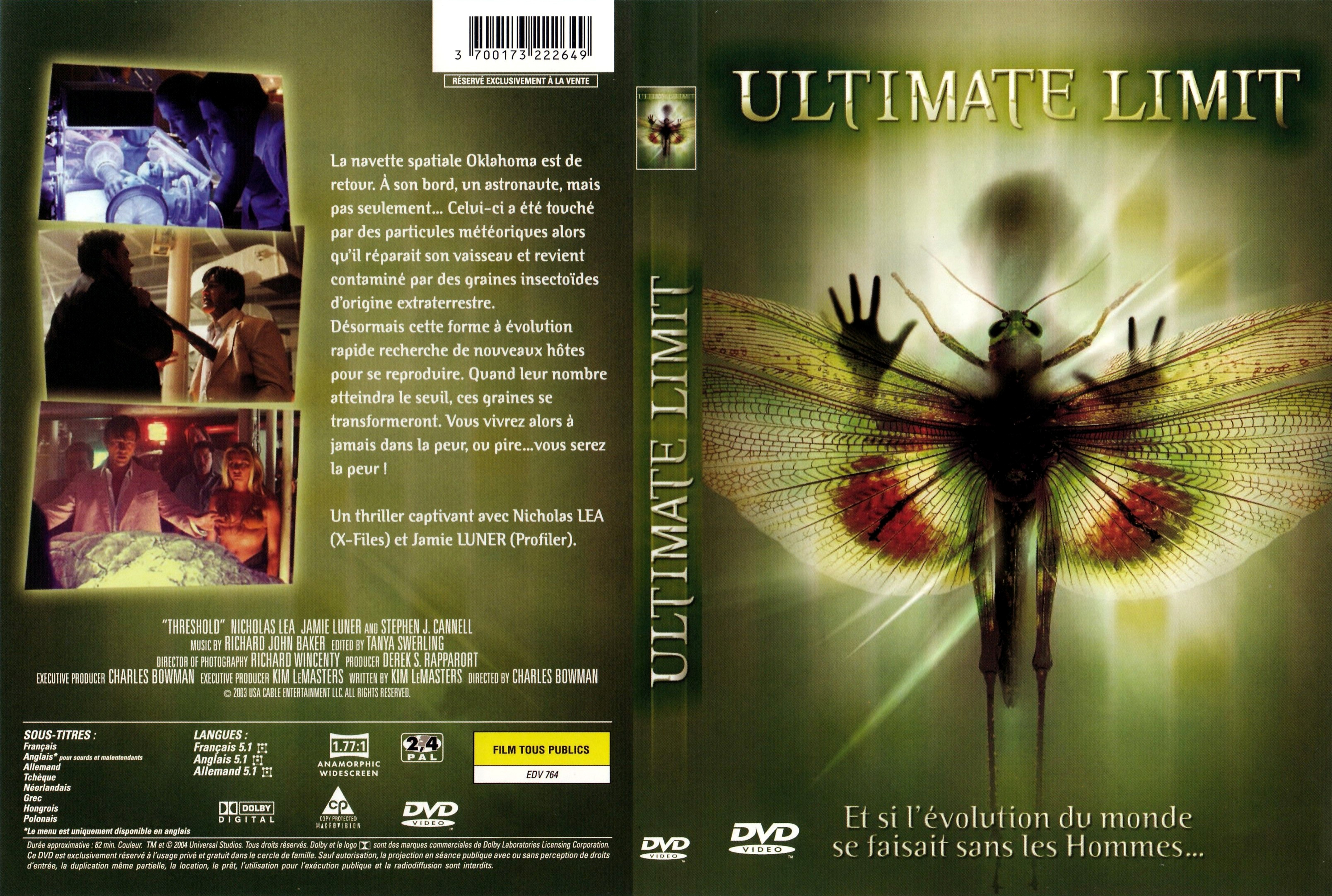 Jaquette DVD Ultimate limit