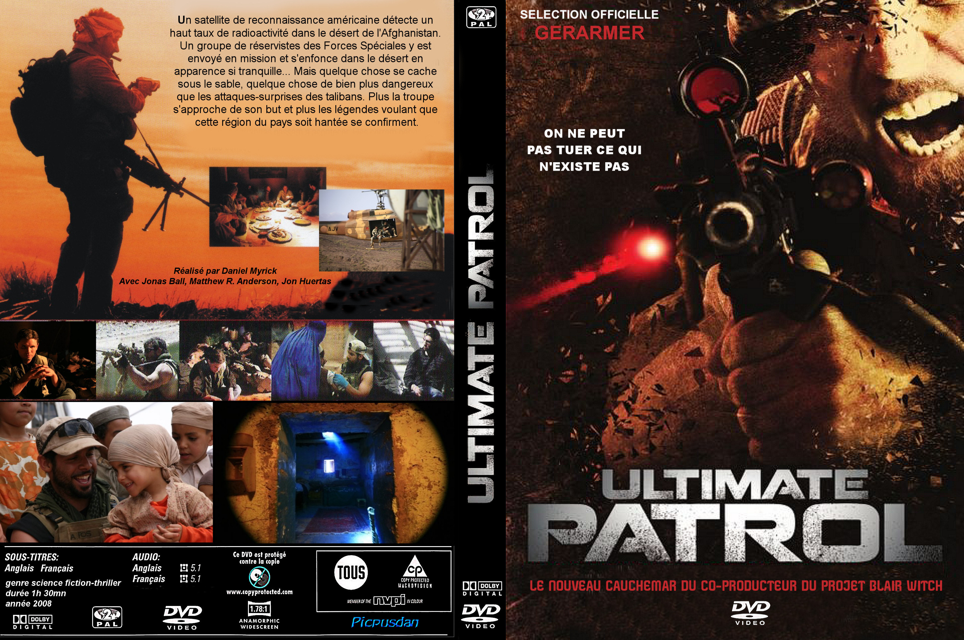 Jaquette DVD Ultimate patrol custom