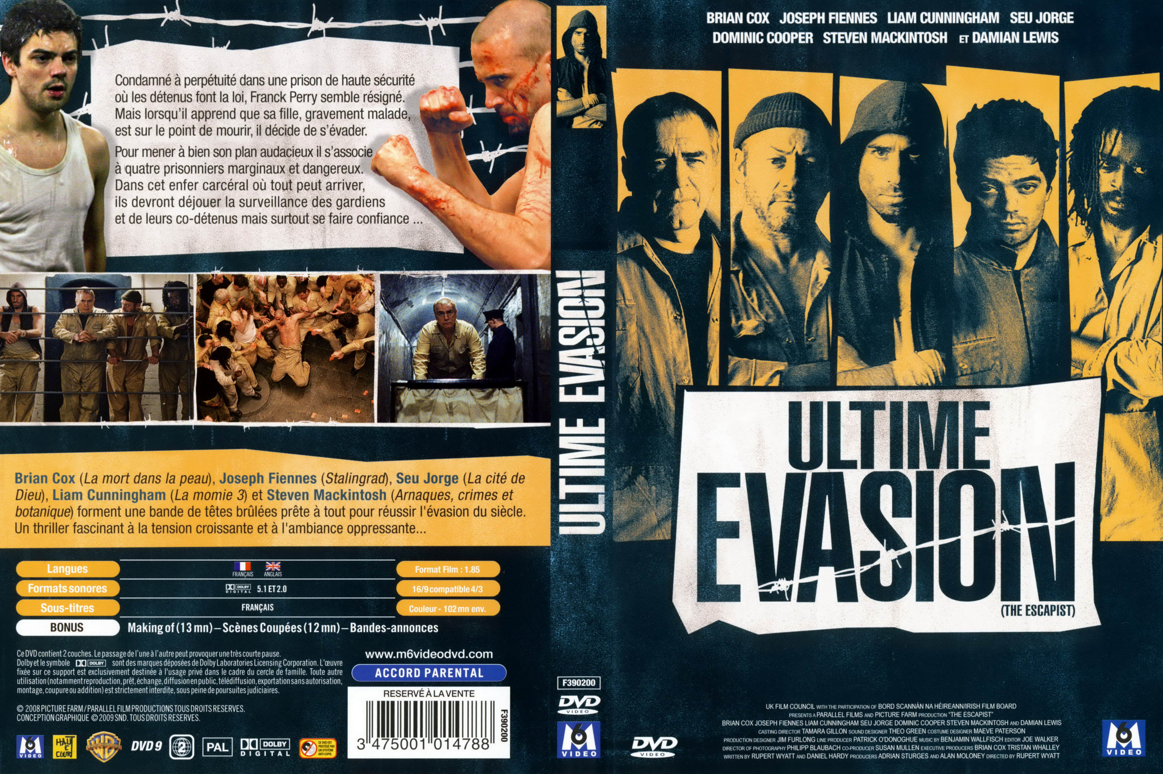 Jaquette DVD Ultime vasion